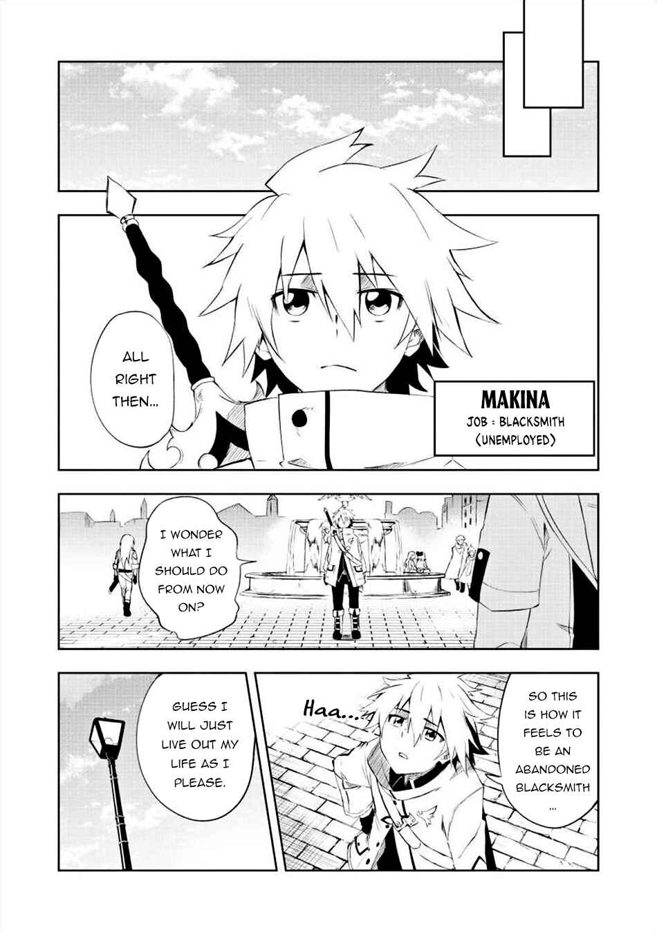 Page 8 Chapter 1 Zako ni wa Kaji ga Oniai da www to Iwareta Kaji Level 9999 no Ore, Tsuihousareta no de Boukensha ni Tenshokusuru ~Saikyou Buki de Musou Shinagara Guild de Tanoshiku Kurashimasu~