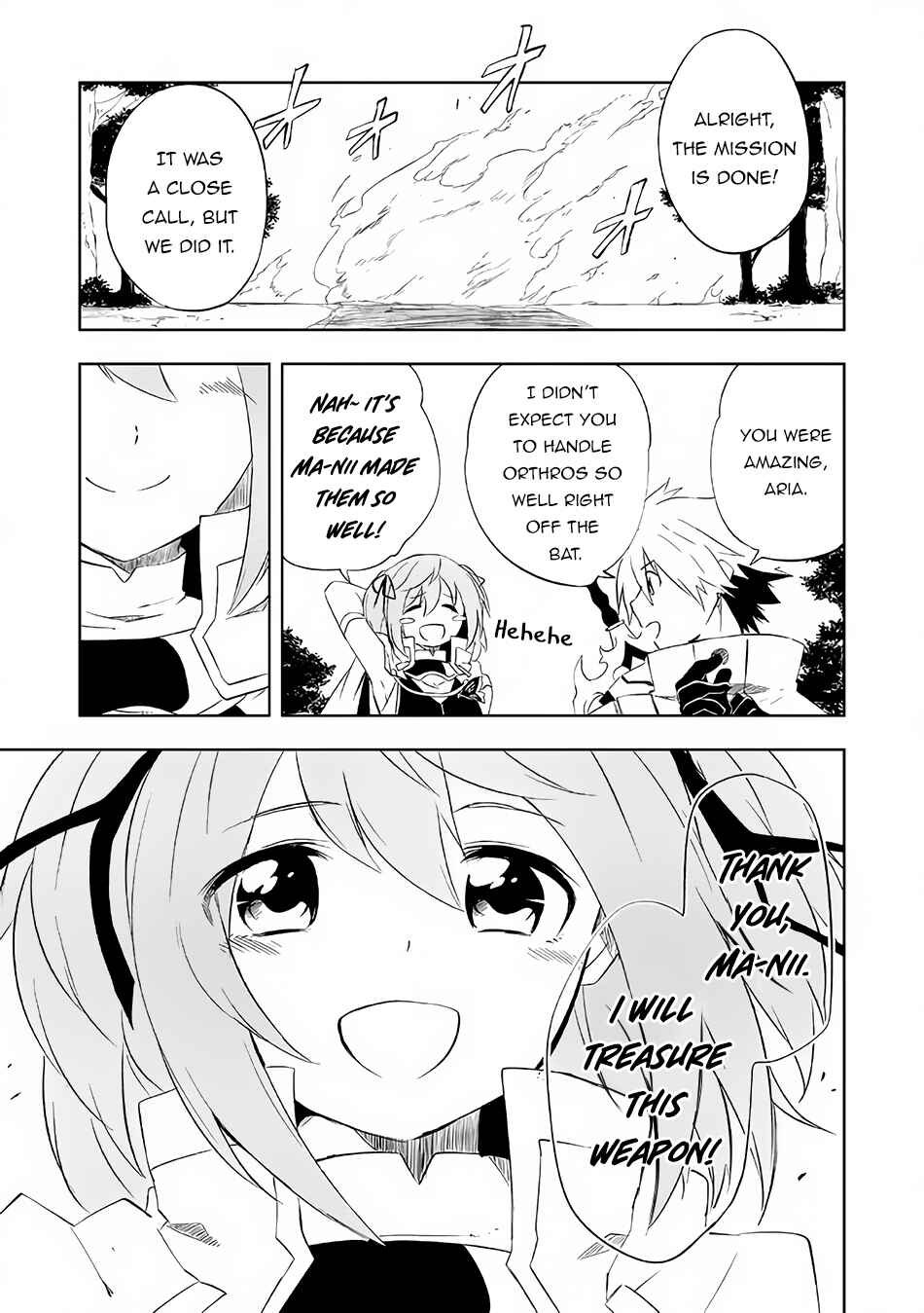 Page 10 Chapter 3.2 Zako ni wa Kaji ga Oniai da www to Iwareta Kaji Level 9999 no Ore, Tsuihousareta no de Boukensha ni Tenshokusuru ~Saikyou Buki de Musou Shinagara Guild de Tanoshiku Kurashimasu~