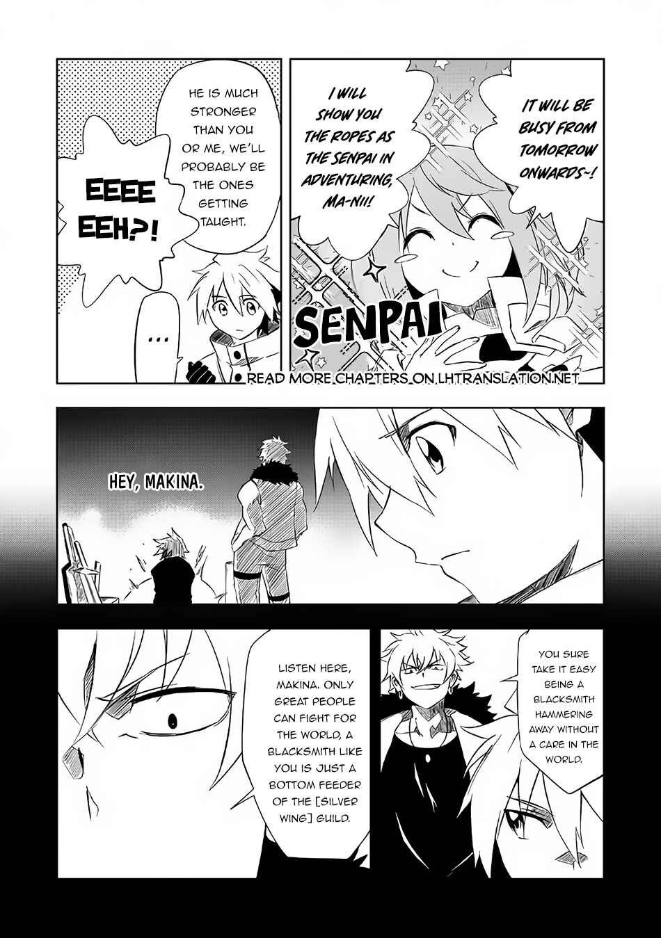 Page 14 Chapter 2.2 Zako ni wa Kaji ga Oniai da www to Iwareta Kaji Level 9999 no Ore, Tsuihousareta no de Boukensha ni Tenshokusuru ~Saikyou Buki de Musou Shinagara Guild de Tanoshiku Kurashimasu~