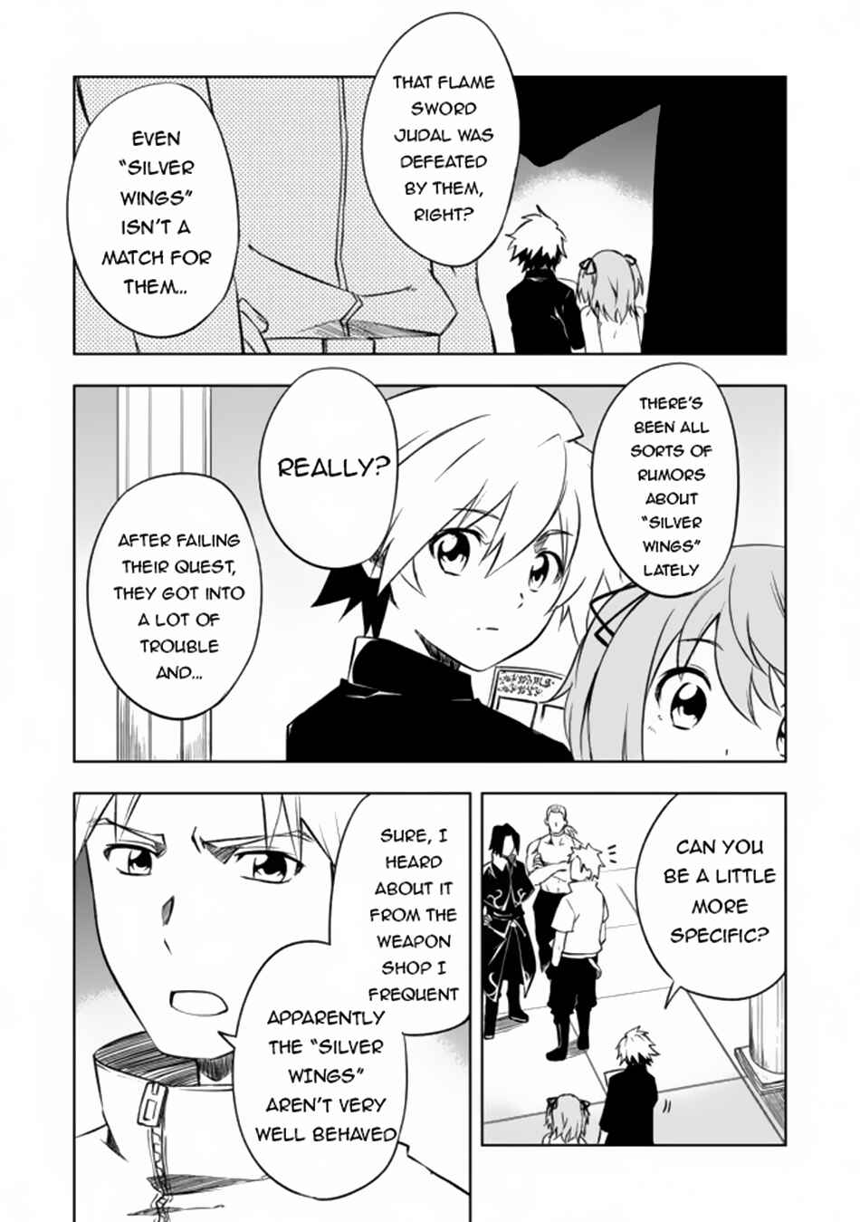 Page 8 Chapter 6.1 Zako ni wa Kaji ga Oniai da www to Iwareta Kaji Level 9999 no Ore, Tsuihousareta no de Boukensha ni Tenshokusuru ~Saikyou Buki de Musou Shinagara Guild de Tanoshiku Kurashimasu~