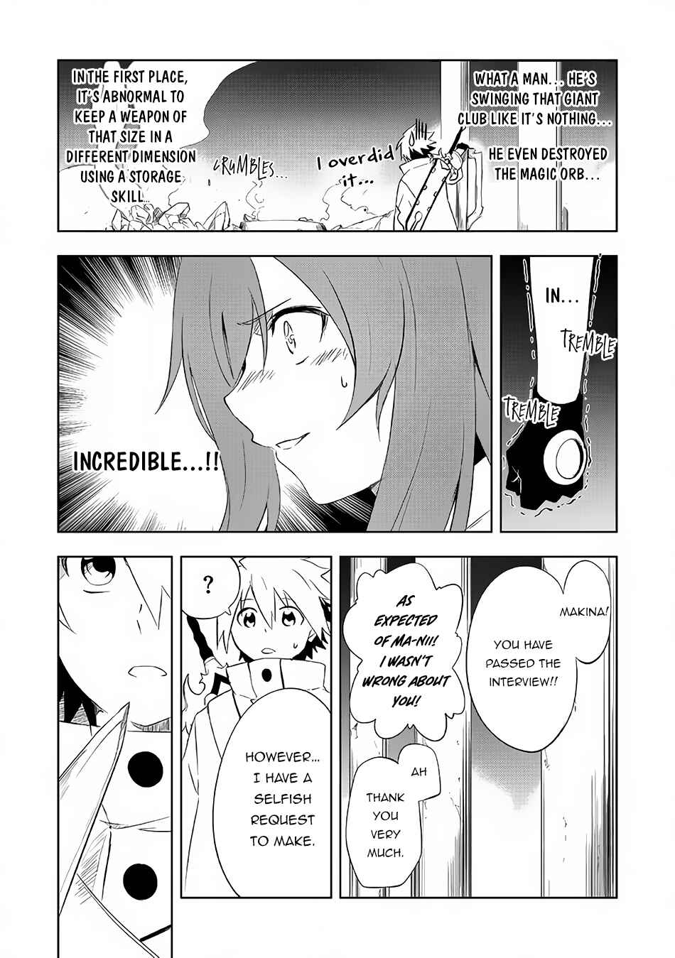 Page 13 Chapter 2.1 Zako ni wa Kaji ga Oniai da www to Iwareta Kaji Level 9999 no Ore, Tsuihousareta no de Boukensha ni Tenshokusuru ~Saikyou Buki de Musou Shinagara Guild de Tanoshiku Kurashimasu~