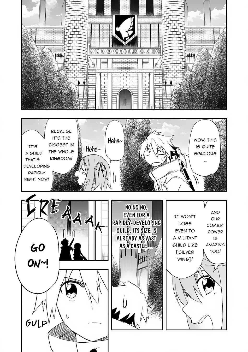 Page 4 Chapter 2.1 Zako ni wa Kaji ga Oniai da www to Iwareta Kaji Level 9999 no Ore, Tsuihousareta no de Boukensha ni Tenshokusuru ~Saikyou Buki de Musou Shinagara Guild de Tanoshiku Kurashimasu~