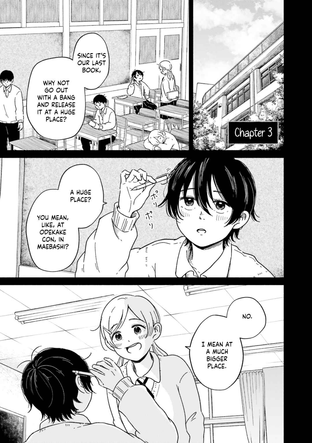 Page 1 Chapter 3 Asagiiro no Saudade