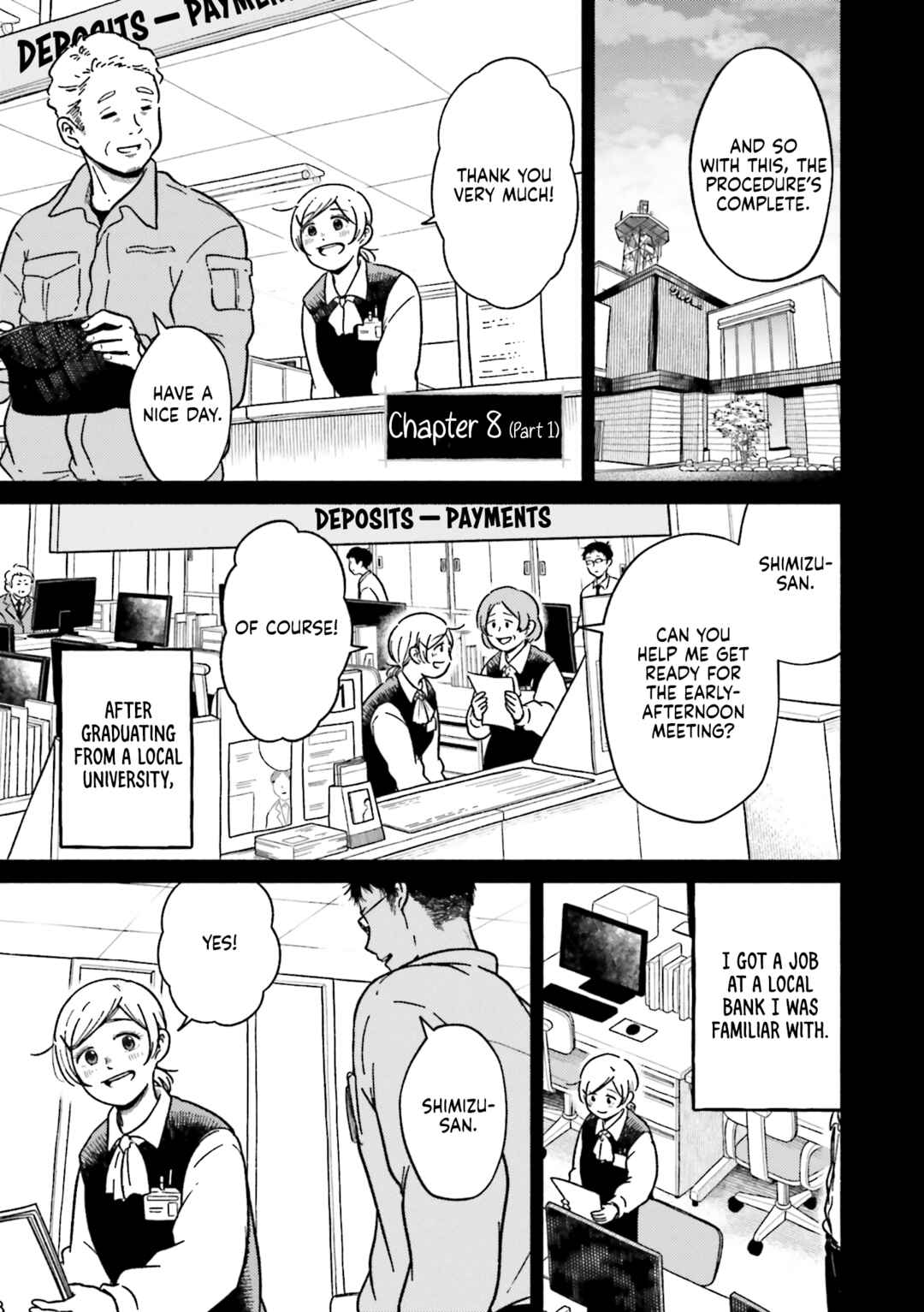 Page 1 Chapter 8 Asagiiro no Saudade