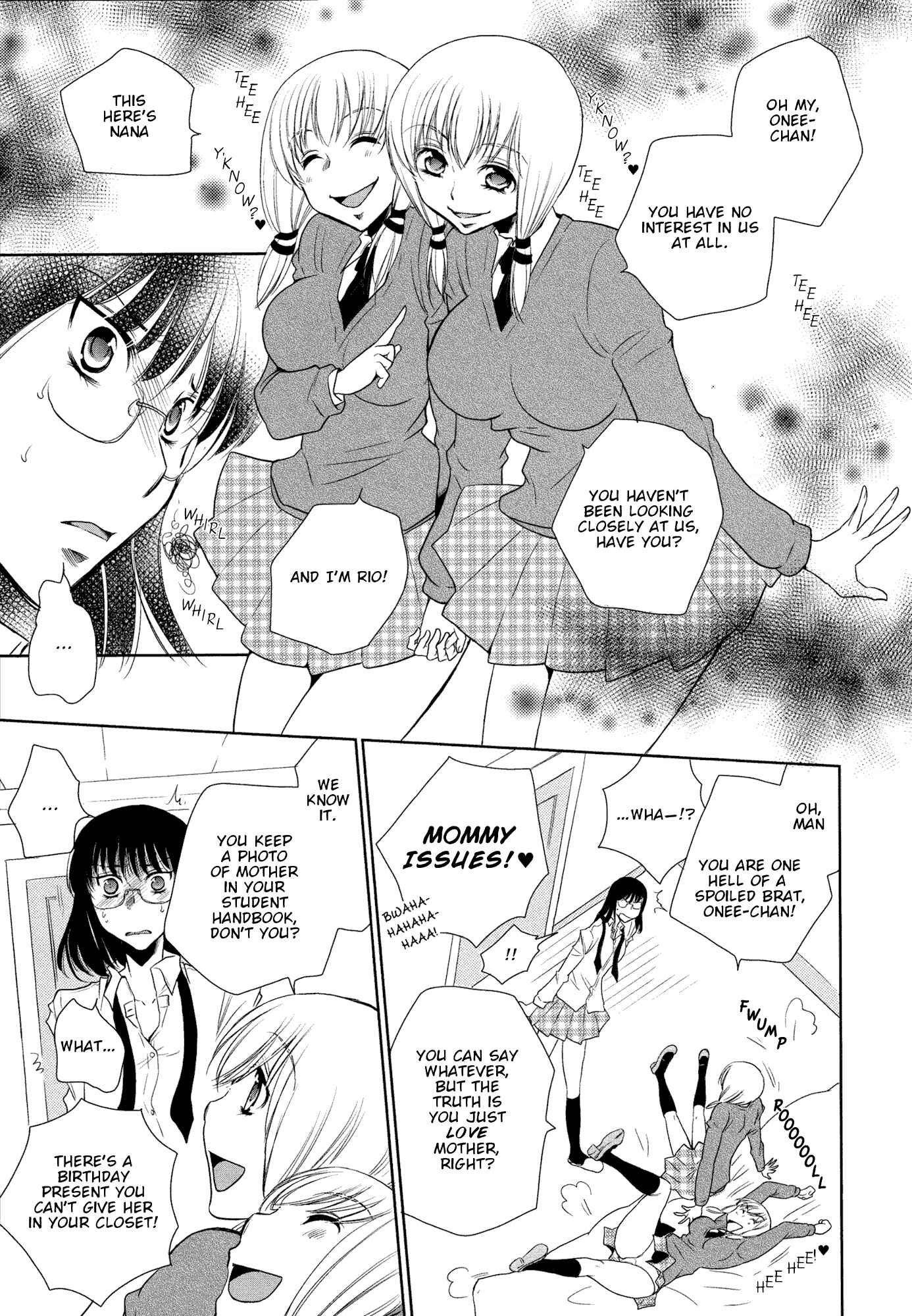 Page 15 Chapter 9 Momo Yuri - Forbidden Sisters