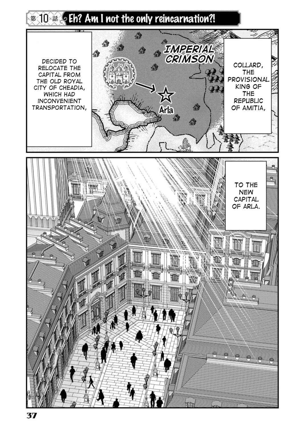 Page 1 Chapter 10 Kyuuketsu Hime wa Barairo no Yume wo Miru