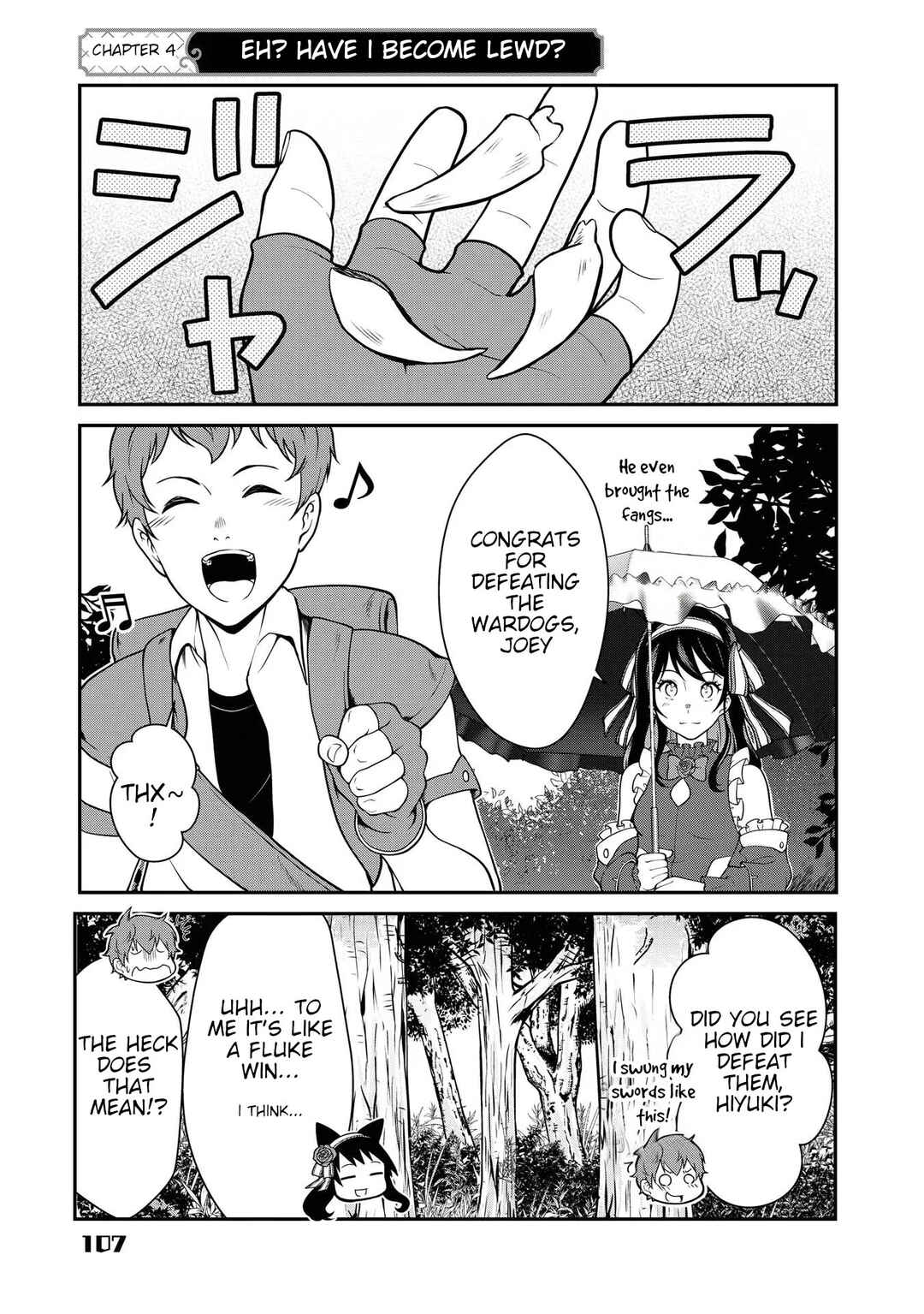 Page 1 Chapter 4 Kyuuketsu Hime wa Barairo no Yume wo Miru