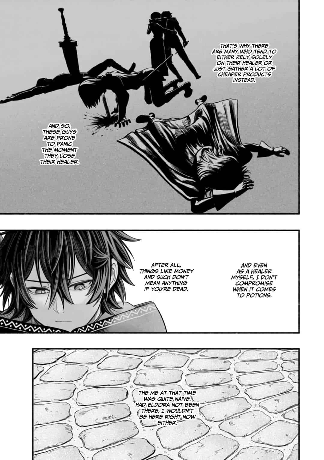 Page 22 Chapter 14 Ryuu to Ayumu Nariagari Boukensha-dou: Youzumi Toshite S-Rank Party kara Tsuihou Sareta Kaifuku Majutsushi, Suterareta Saki de Saikyou no Shinryuu o Fukkatsu Sasete Shimau