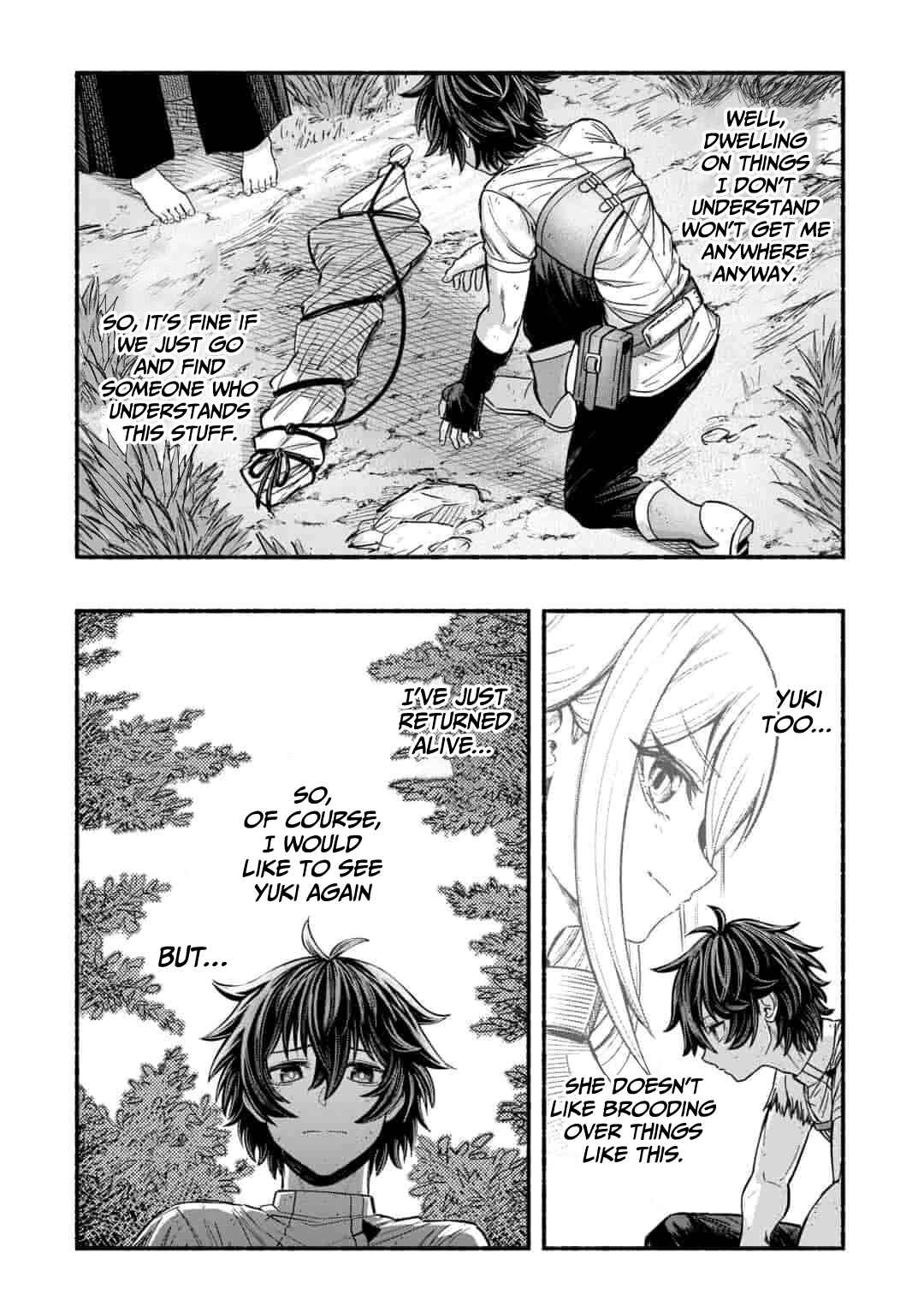 Page 9 Chapter 5.1 Ryuu to Ayumu Nariagari Boukensha-dou: Youzumi Toshite S-Rank Party kara Tsuihou Sareta Kaifuku Majutsushi, Suterareta Saki de Saikyou no Shinryuu o Fukkatsu Sasete Shimau