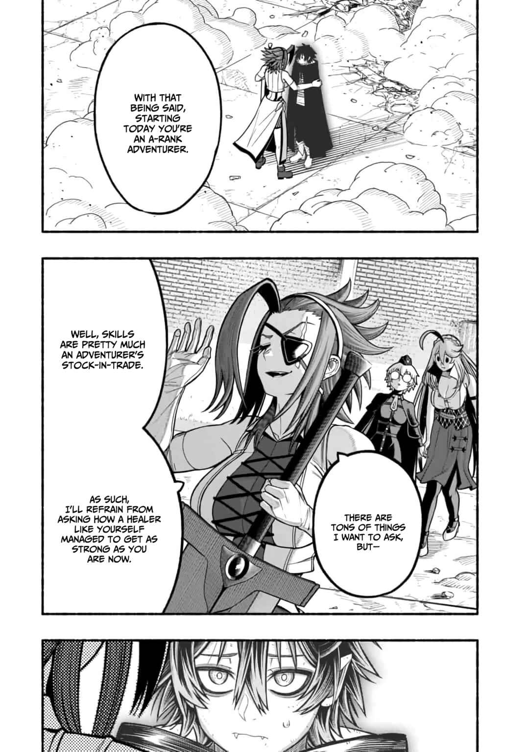 Page 29 Chapter 12 Ryuu to Ayumu Nariagari Boukensha-dou: Youzumi Toshite S-Rank Party kara Tsuihou Sareta Kaifuku Majutsushi, Suterareta Saki de Saikyou no Shinryuu o Fukkatsu Sasete Shimau