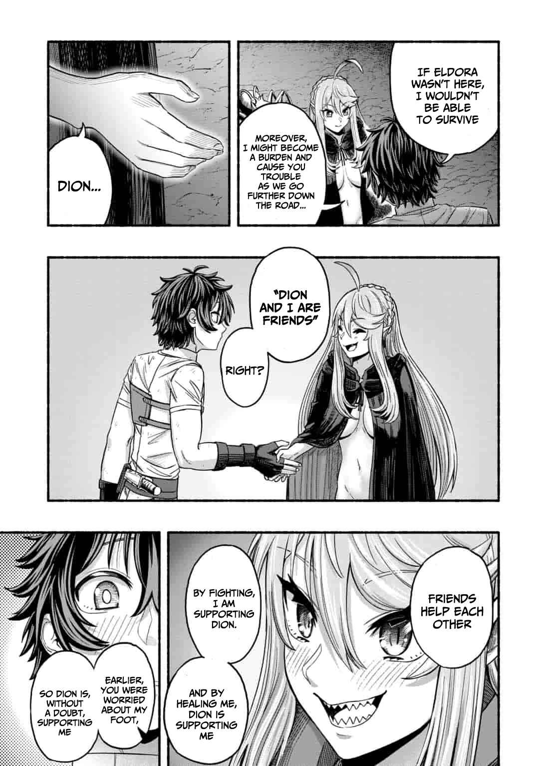 Page 10 Chapter 2.2 Ryuu to Ayumu Nariagari Boukensha-dou: Youzumi Toshite S-Rank Party kara Tsuihou Sareta Kaifuku Majutsushi, Suterareta Saki de Saikyou no Shinryuu o Fukkatsu Sasete Shimau