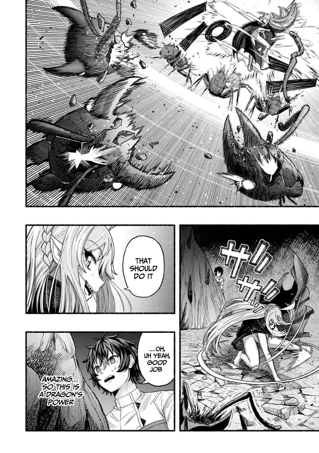 Page 7 Chapter 2.2 Ryuu to Ayumu Nariagari Boukensha-dou: Youzumi Toshite S-Rank Party kara Tsuihou Sareta Kaifuku Majutsushi, Suterareta Saki de Saikyou no Shinryuu o Fukkatsu Sasete Shimau
