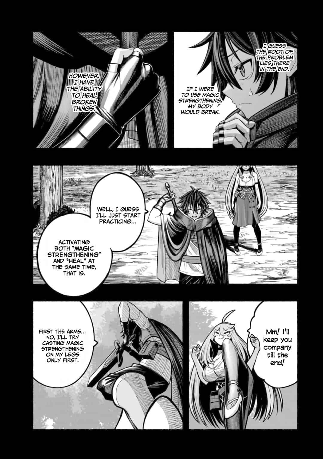 Page 4 Chapter 11 Ryuu to Ayumu Nariagari Boukensha-dou: Youzumi Toshite S-Rank Party kara Tsuihou Sareta Kaifuku Majutsushi, Suterareta Saki de Saikyou no Shinryuu o Fukkatsu Sasete Shimau