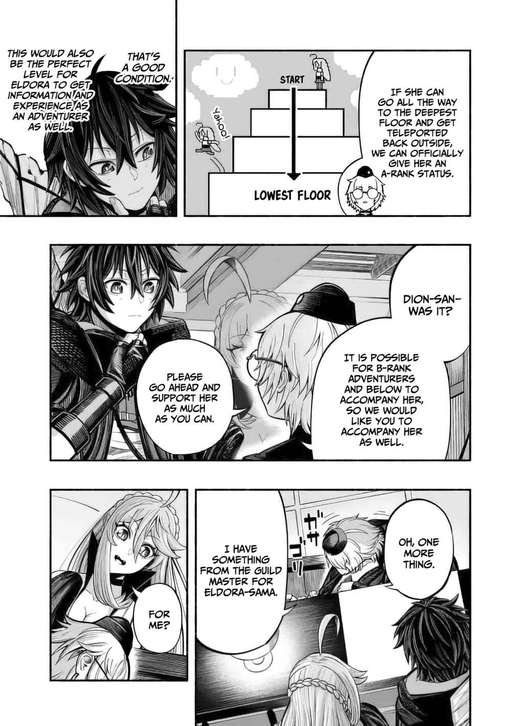 Page 4 Chapter 8 Ryuu to Ayumu Nariagari Boukensha-dou: Youzumi Toshite S-Rank Party kara Tsuihou Sareta Kaifuku Majutsushi, Suterareta Saki de Saikyou no Shinryuu o Fukkatsu Sasete Shimau