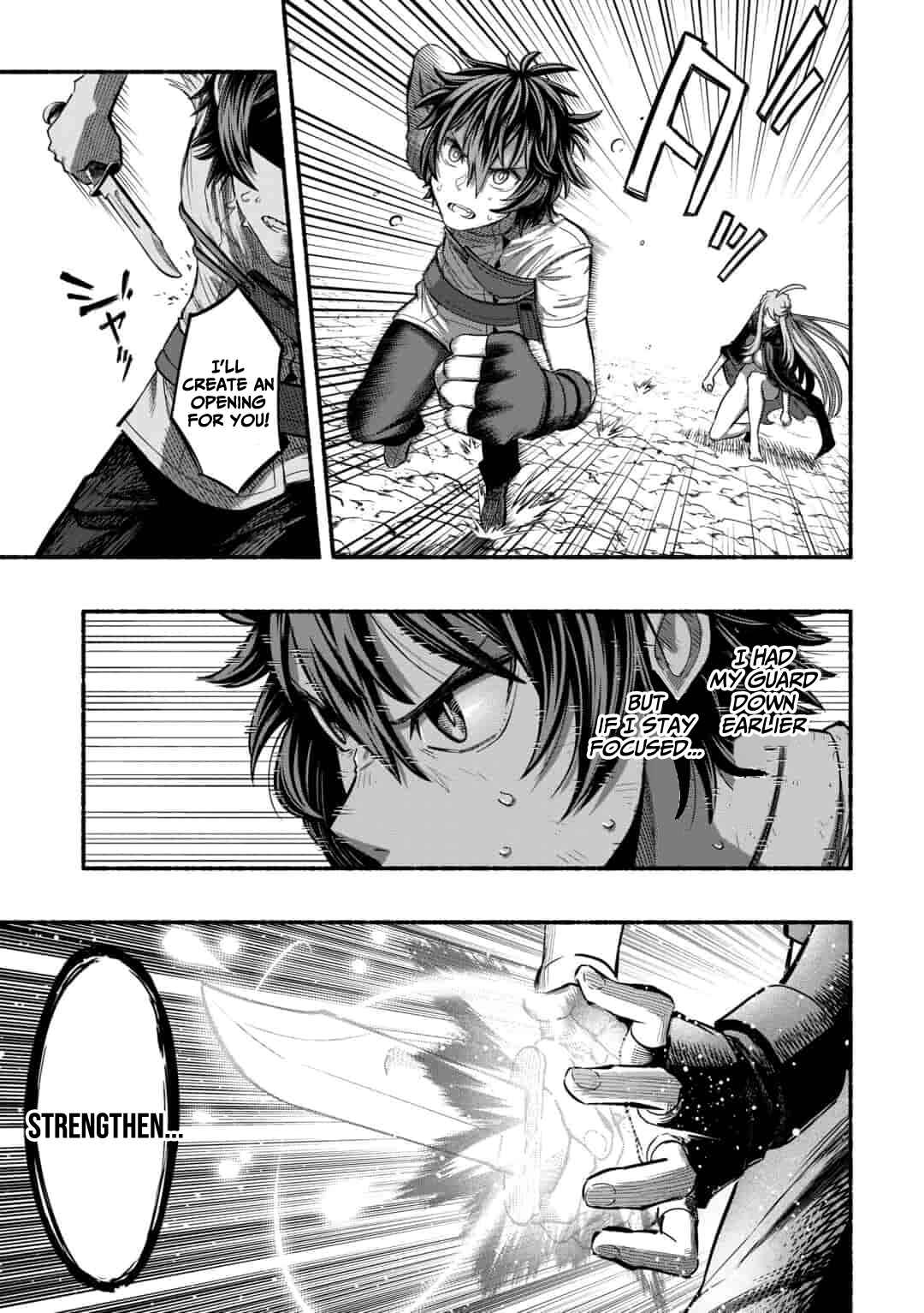 Page 4 Chapter 3.2 Ryuu to Ayumu Nariagari Boukensha-dou: Youzumi Toshite S-Rank Party kara Tsuihou Sareta Kaifuku Majutsushi, Suterareta Saki de Saikyou no Shinryuu o Fukkatsu Sasete Shimau