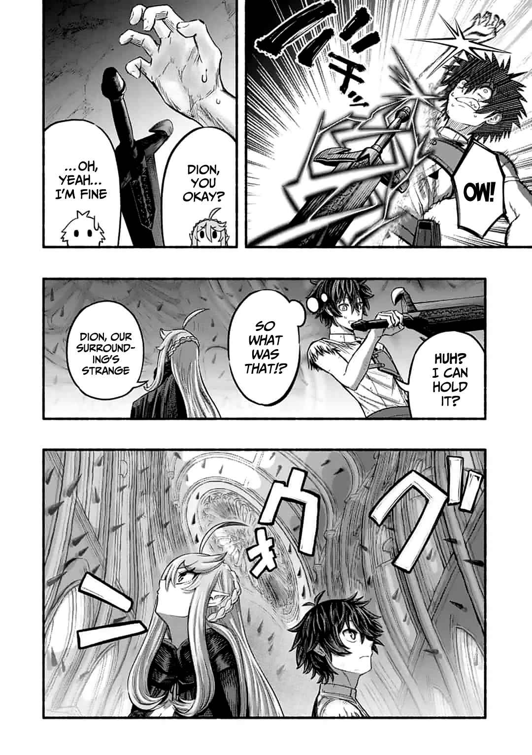 Page 13 Chapter 4.2 Ryuu to Ayumu Nariagari Boukensha-dou: Youzumi Toshite S-Rank Party kara Tsuihou Sareta Kaifuku Majutsushi, Suterareta Saki de Saikyou no Shinryuu o Fukkatsu Sasete Shimau