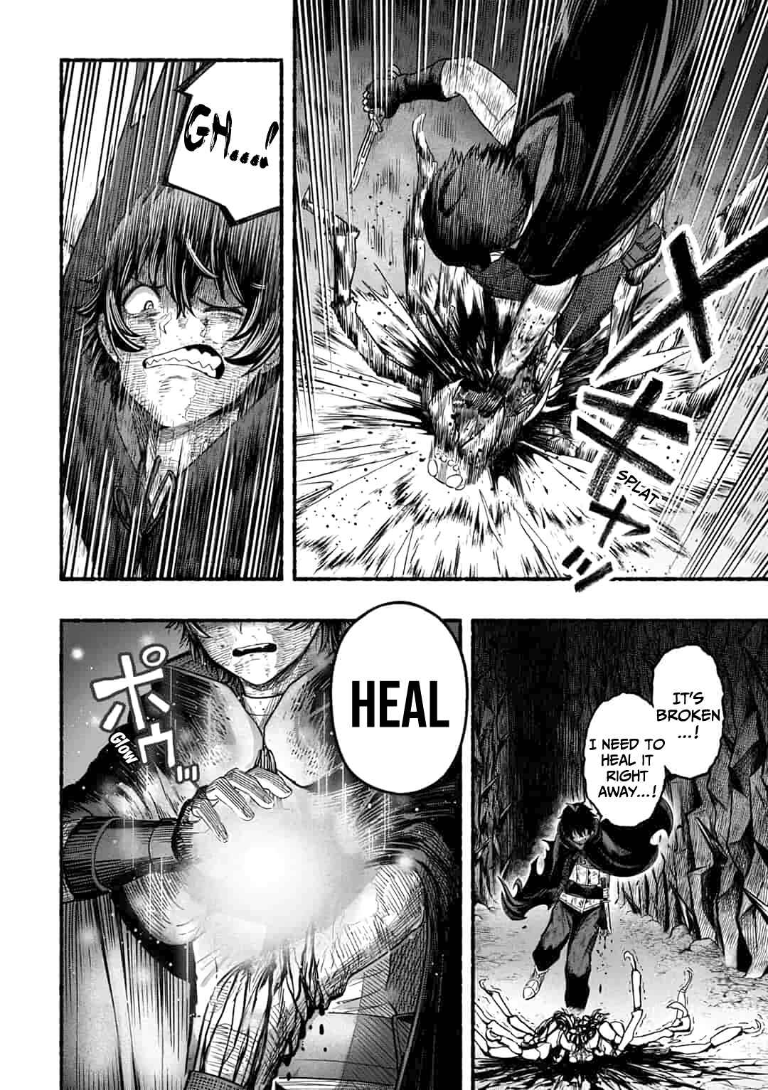 Page 14 Chapter 1.1 Ryuu to Ayumu Nariagari Boukensha-dou: Youzumi Toshite S-Rank Party kara Tsuihou Sareta Kaifuku Majutsushi, Suterareta Saki de Saikyou no Shinryuu o Fukkatsu Sasete Shimau