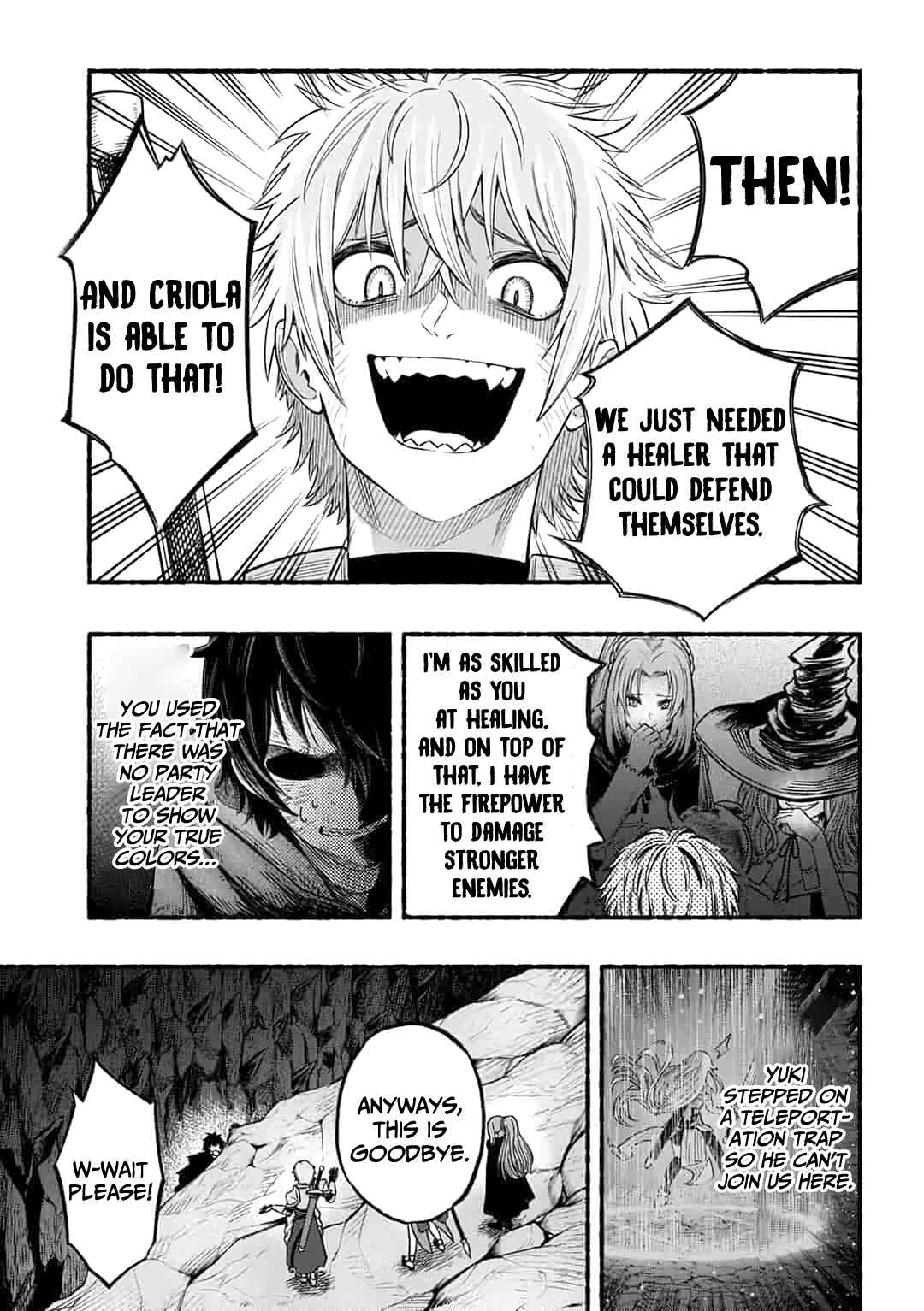 Page 7 Chapter 1.1 Ryuu to Ayumu Nariagari Boukensha-dou: Youzumi Toshite S-Rank Party kara Tsuihou Sareta Kaifuku Majutsushi, Suterareta Saki de Saikyou no Shinryuu o Fukkatsu Sasete Shimau