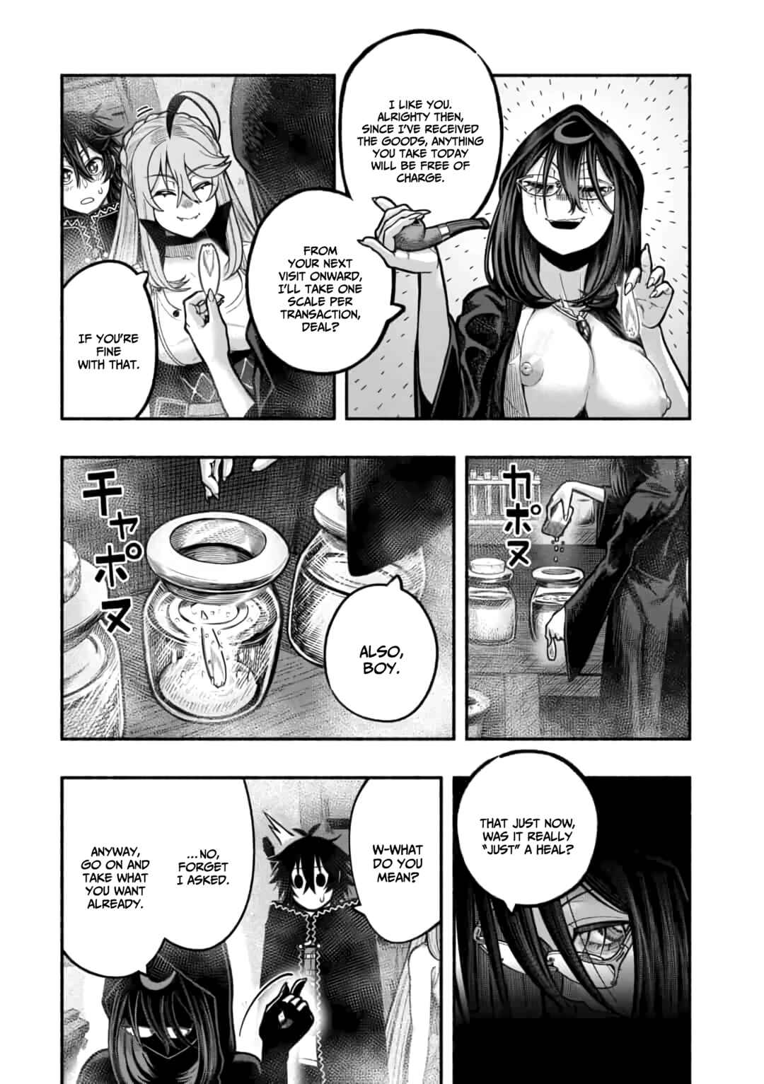 Page 17 Chapter 15 Ryuu to Ayumu Nariagari Boukensha-dou: Youzumi Toshite S-Rank Party kara Tsuihou Sareta Kaifuku Majutsushi, Suterareta Saki de Saikyou no Shinryuu o Fukkatsu Sasete Shimau