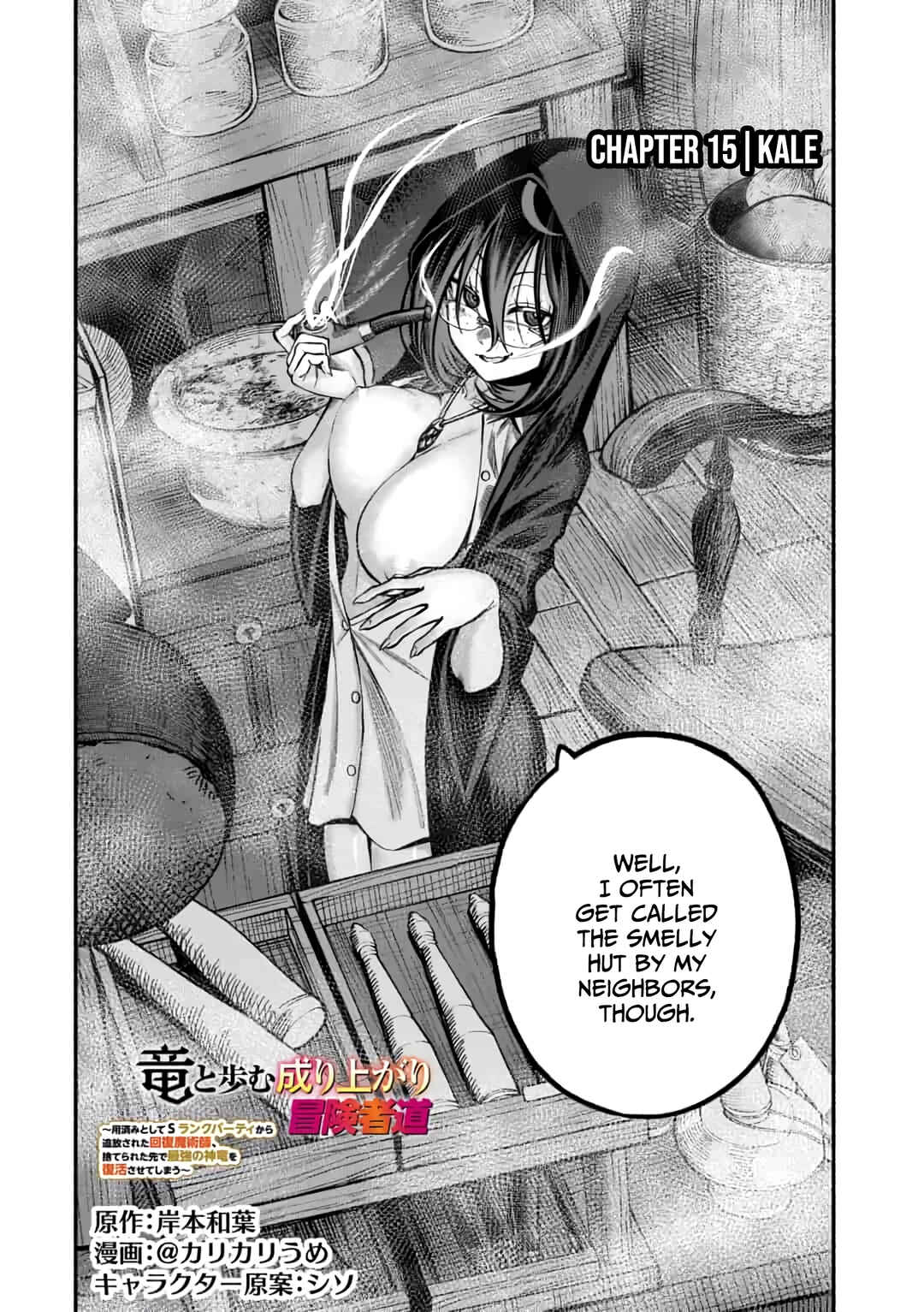 Page 3 Chapter 15 Ryuu to Ayumu Nariagari Boukensha-dou: Youzumi Toshite S-Rank Party kara Tsuihou Sareta Kaifuku Majutsushi, Suterareta Saki de Saikyou no Shinryuu o Fukkatsu Sasete Shimau