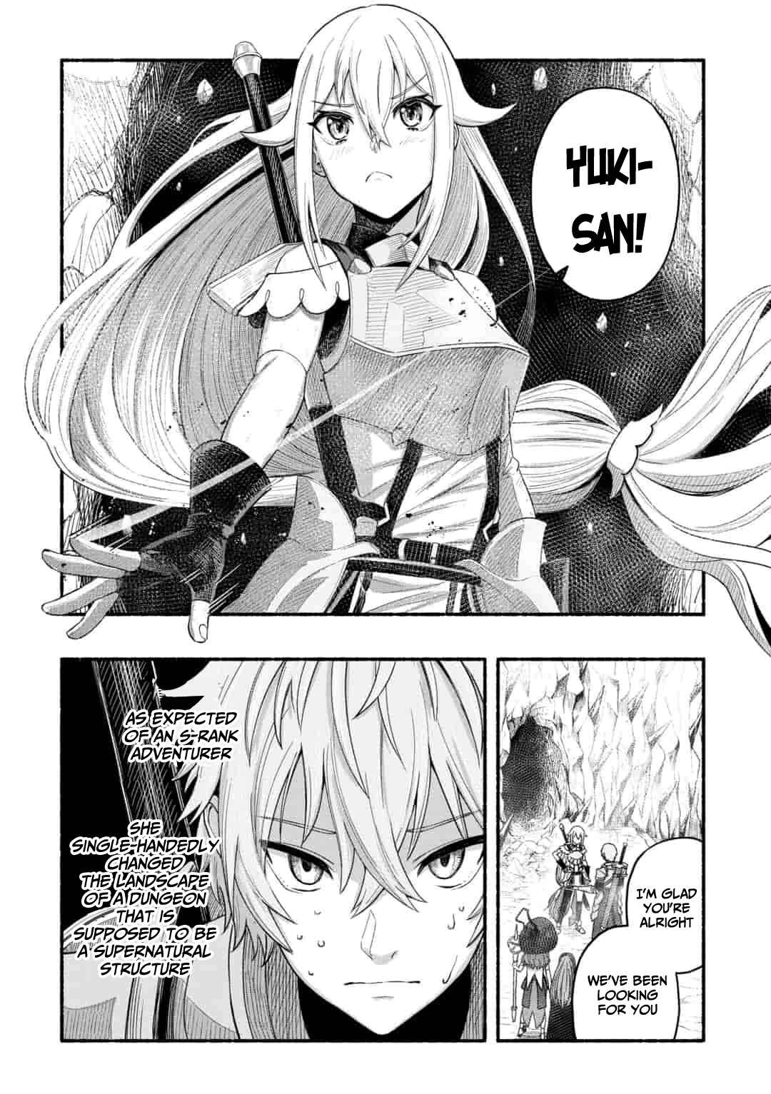 Page 5 Chapter 2.1 Ryuu to Ayumu Nariagari Boukensha-dou: Youzumi Toshite S-Rank Party kara Tsuihou Sareta Kaifuku Majutsushi, Suterareta Saki de Saikyou no Shinryuu o Fukkatsu Sasete Shimau