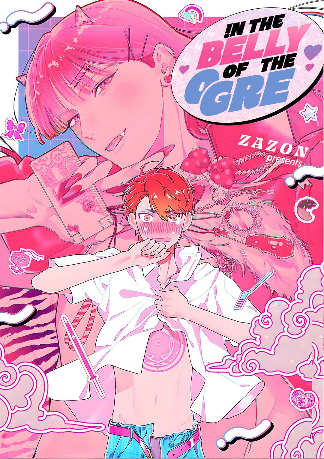 Page 3 Chapter 5 Oni Gyaru-kun no Hara no Naka