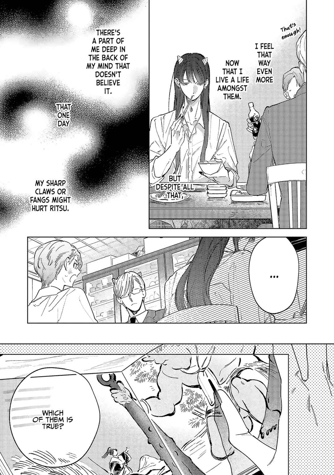 Page 12 Chapter 4 Oni Gyaru-kun no Hara no Naka