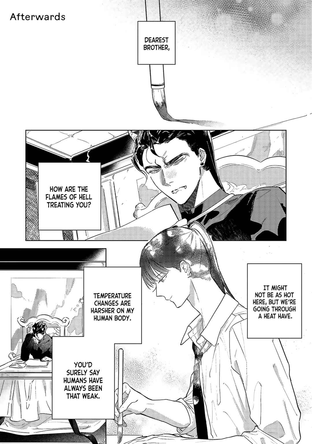 Page 4 Chapter 5.5 Oni Gyaru-kun no Hara no Naka