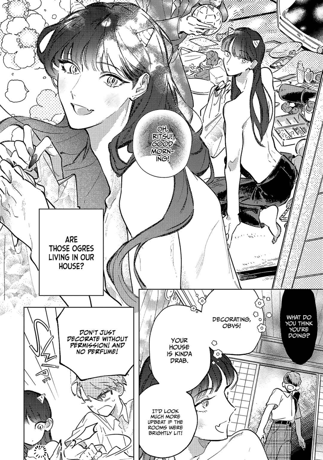 Page 5 Chapter 3 Oni Gyaru-kun no Hara no Naka