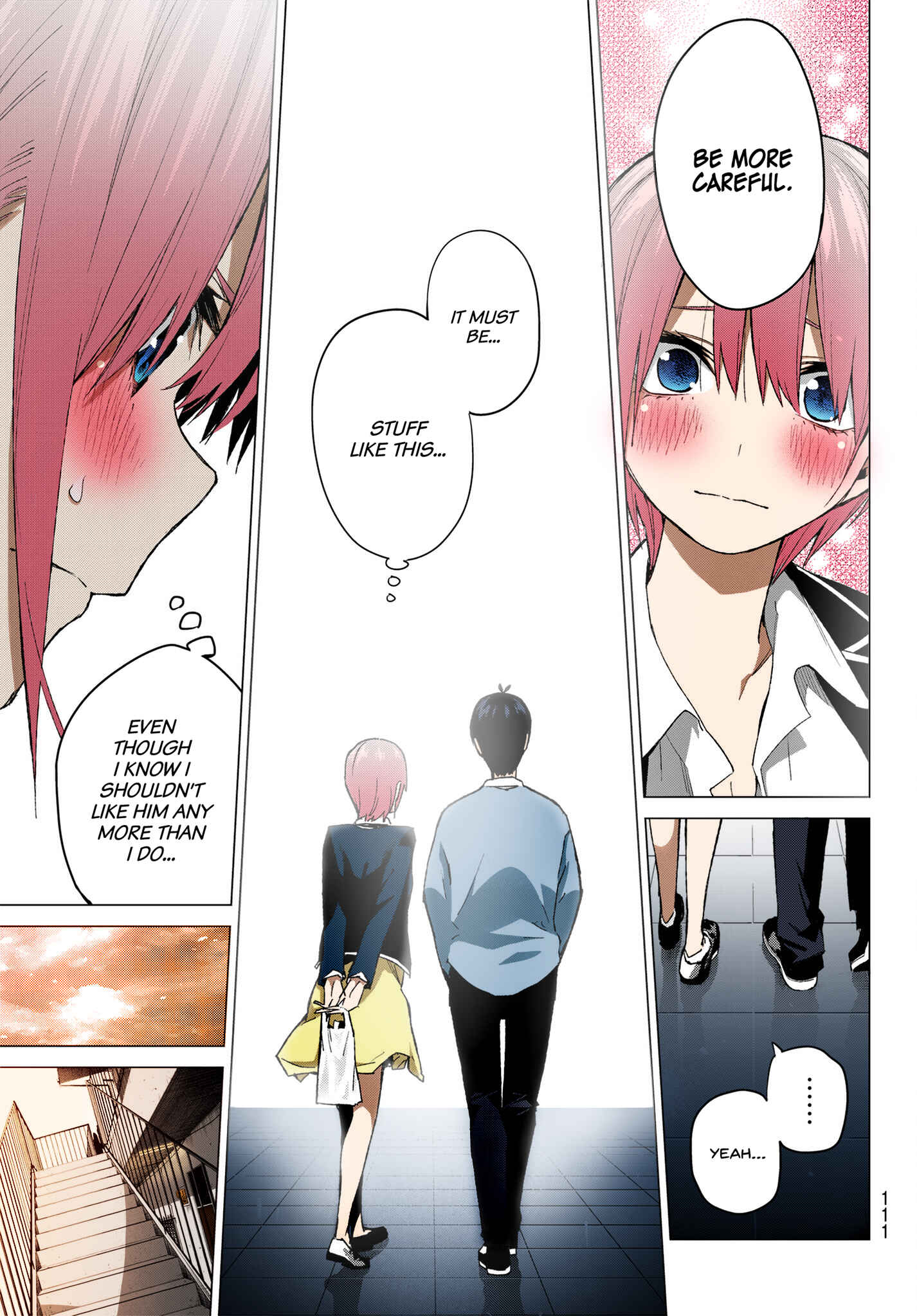 Page 13 Chapter 58 5Toubun no Hanayome (Fan Colored)