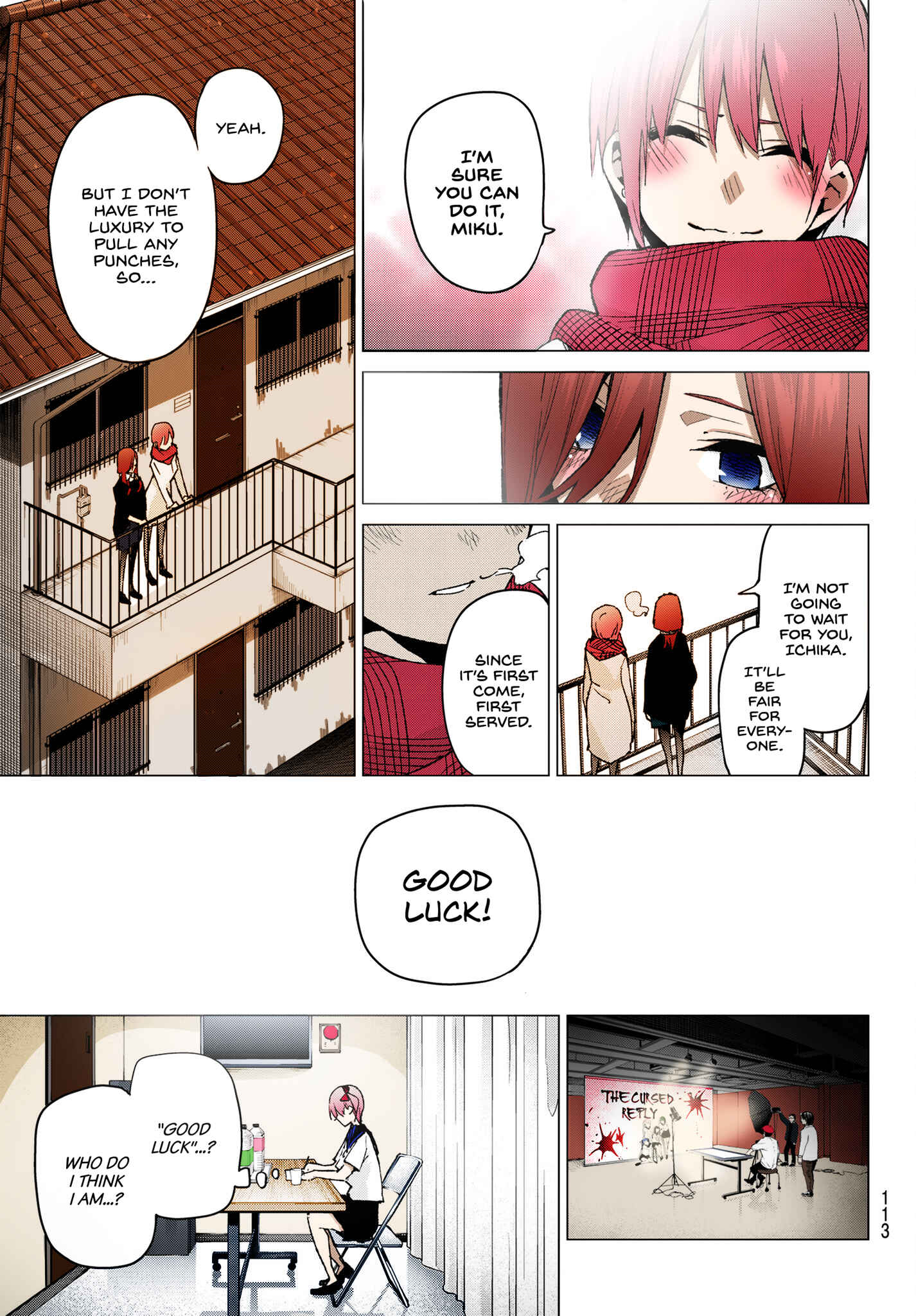 Page 15 Chapter 58 5Toubun no Hanayome (Fan Colored)
