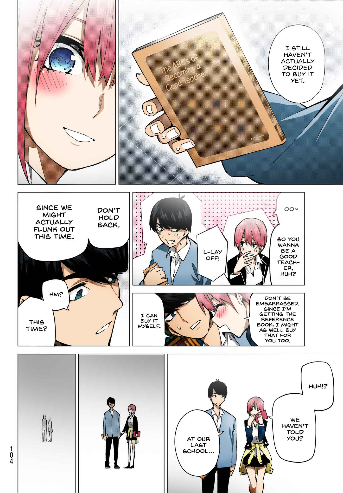 Page 6 Chapter 58 5Toubun no Hanayome (Fan Colored)