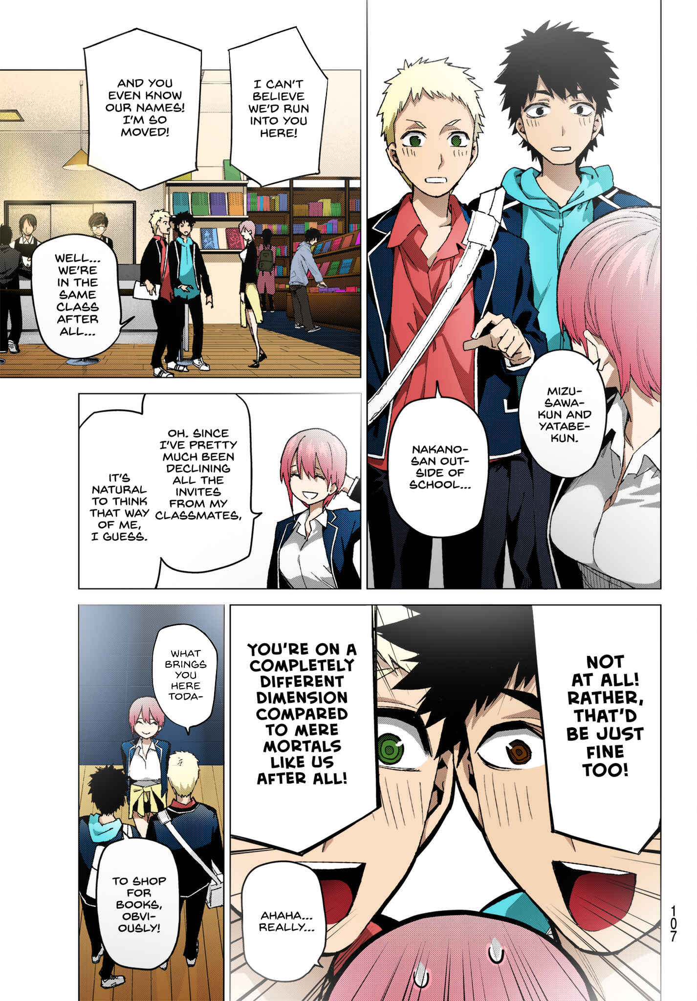 Page 9 Chapter 58 5Toubun no Hanayome (Fan Colored)