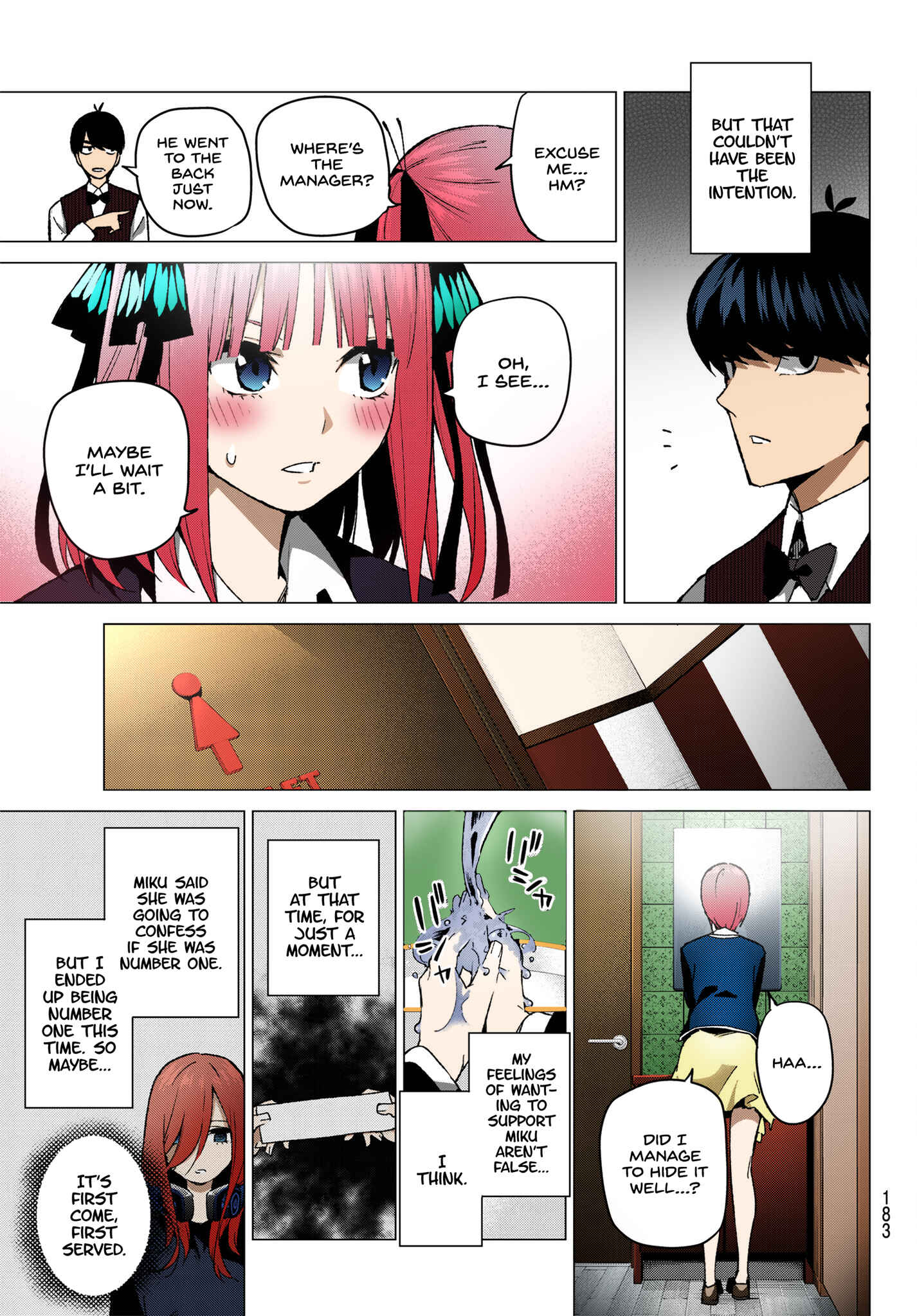 Page 11 Chapter 60 5Toubun no Hanayome (Fan Colored)
