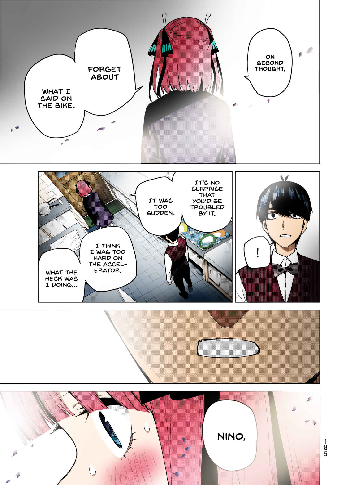 Page 13 Chapter 60 5Toubun no Hanayome (Fan Colored)