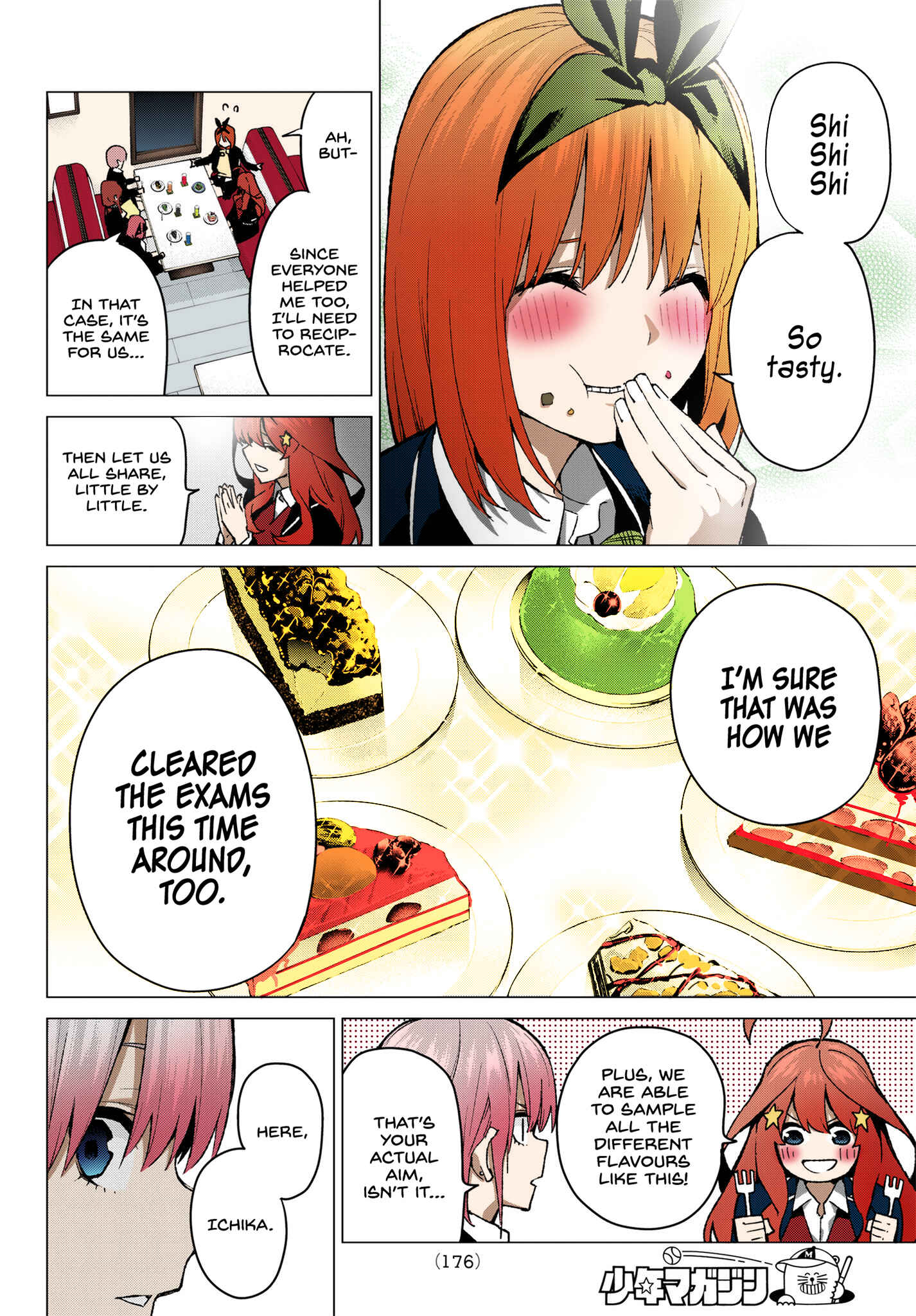 Page 4 Chapter 60 5Toubun no Hanayome (Fan Colored)
