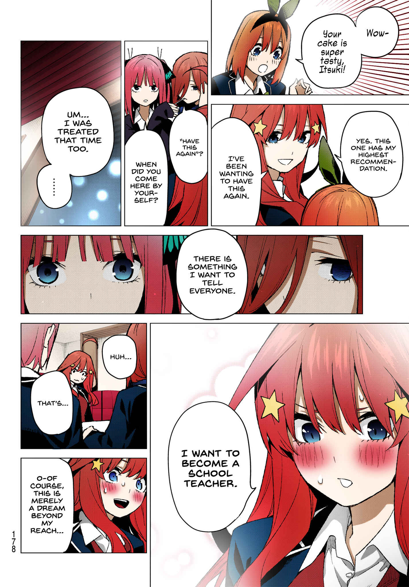 Page 6 Chapter 60 5Toubun no Hanayome (Fan Colored)