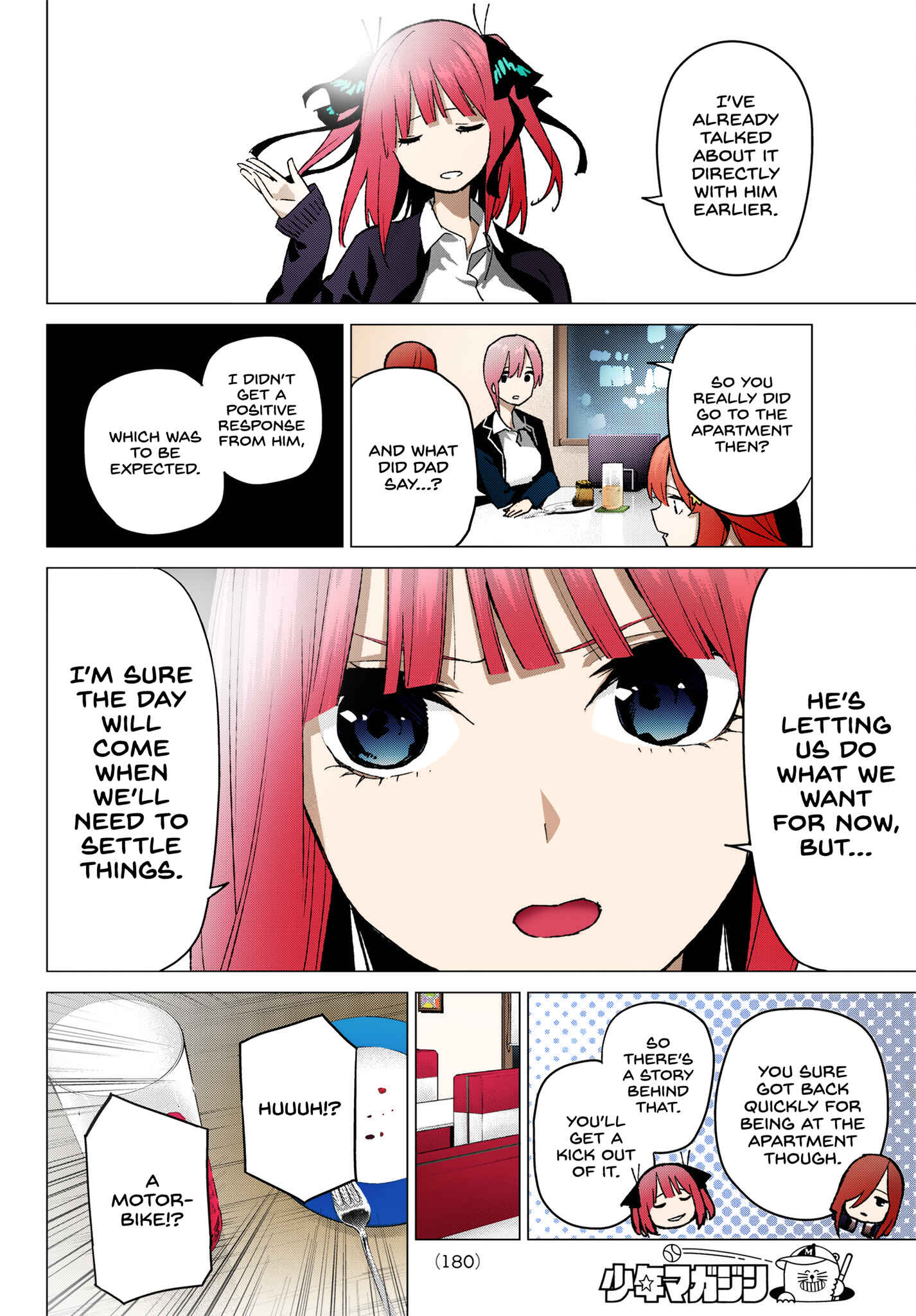 Page 8 Chapter 60 5Toubun no Hanayome (Fan Colored)