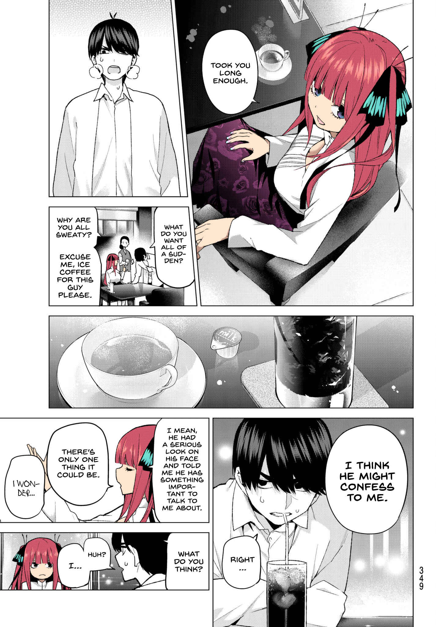 Page 12 Chapter 44 5Toubun no Hanayome (Fan Colored)
