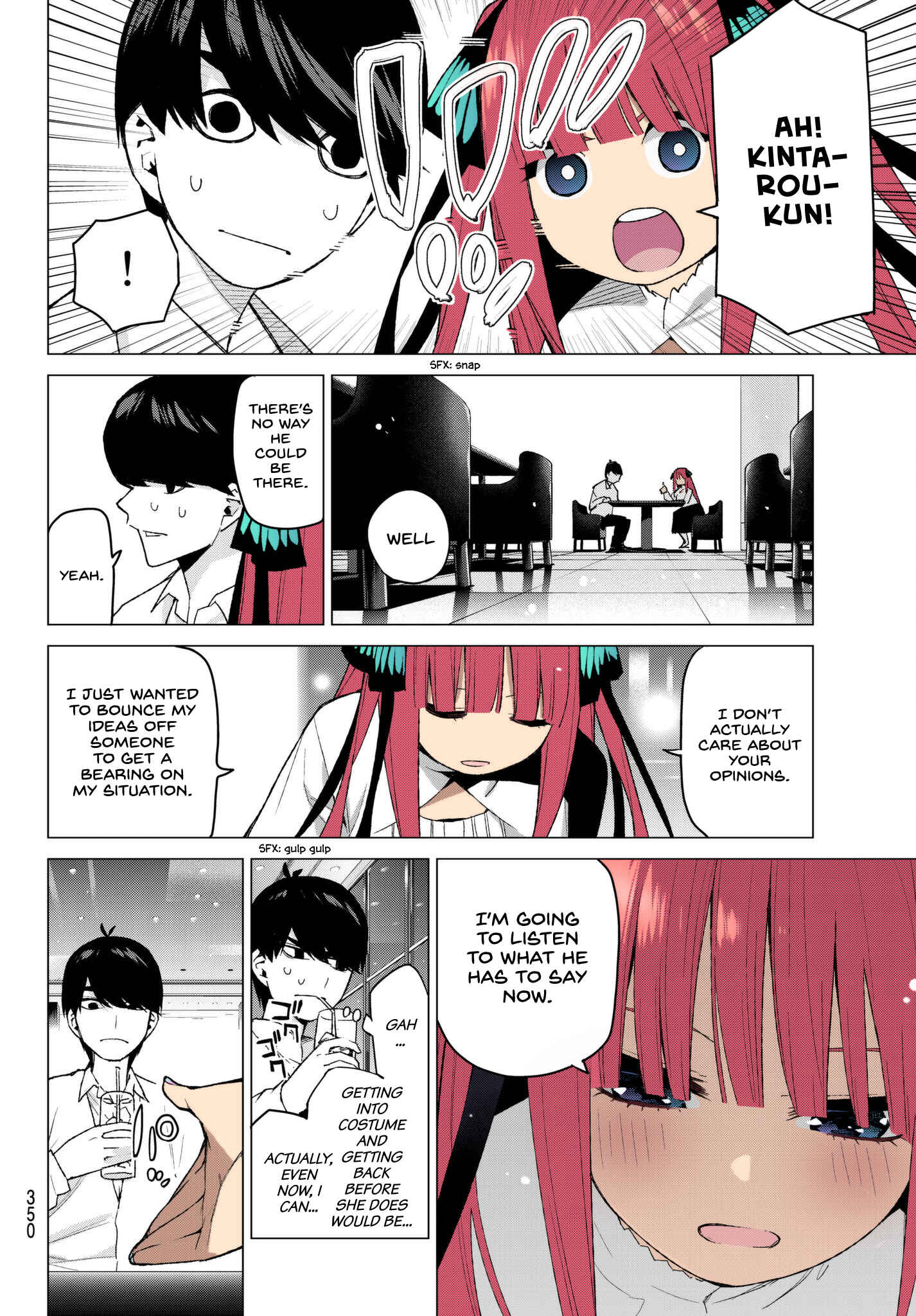 Page 13 Chapter 44 5Toubun no Hanayome (Fan Colored)