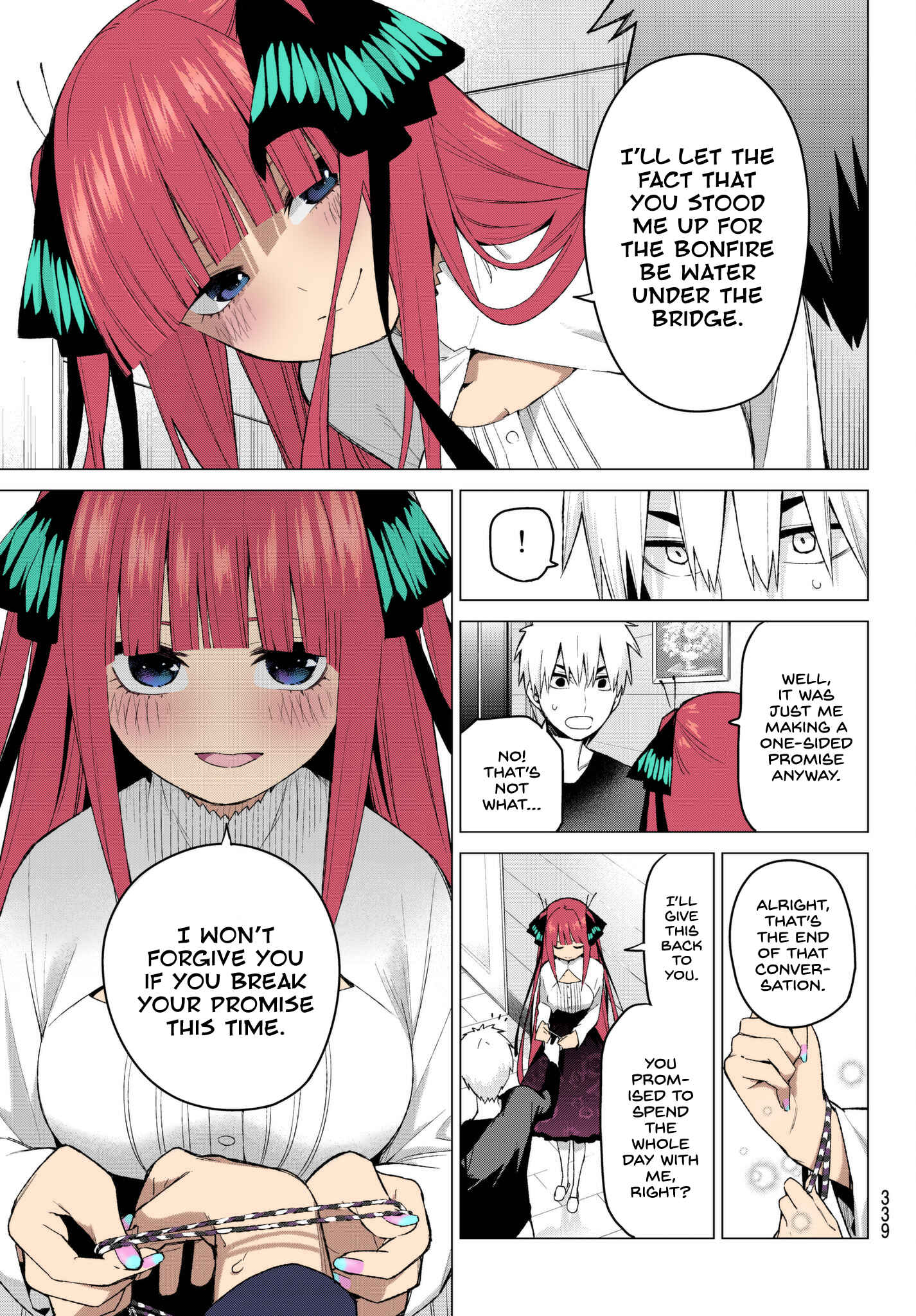 Page 3 Chapter 44 5Toubun no Hanayome (Fan Colored)