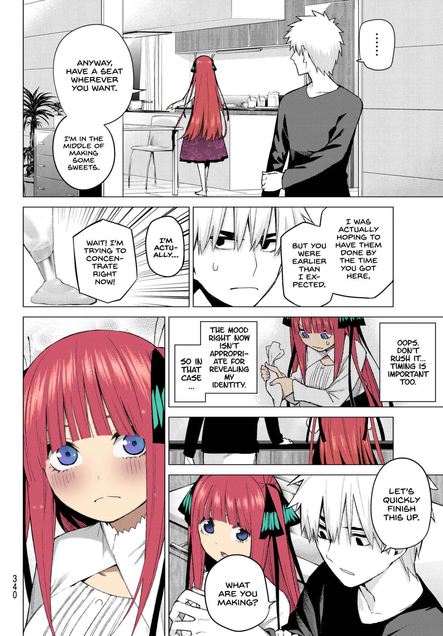 Page 4 Chapter 44 5Toubun no Hanayome (Fan Colored)