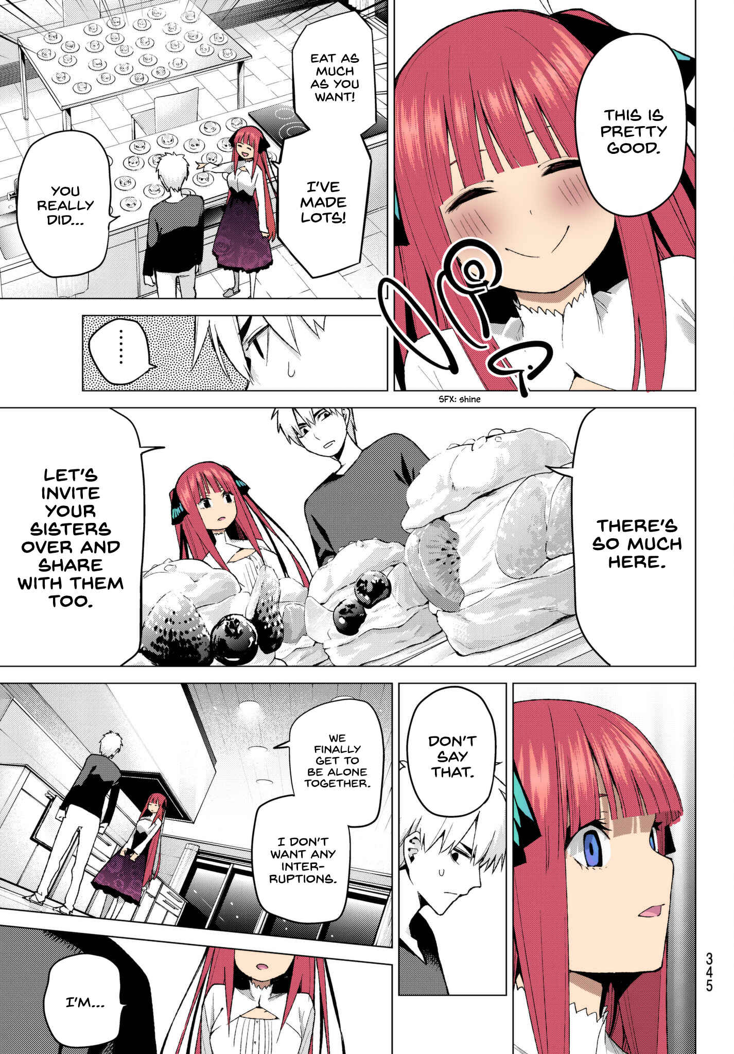 Page 9 Chapter 44 5Toubun no Hanayome (Fan Colored)