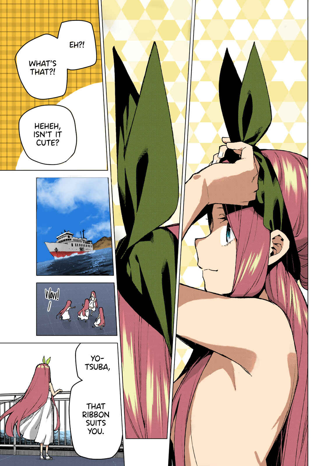 Page 14 Chapter 88 5Toubun no Hanayome (Fan Colored)