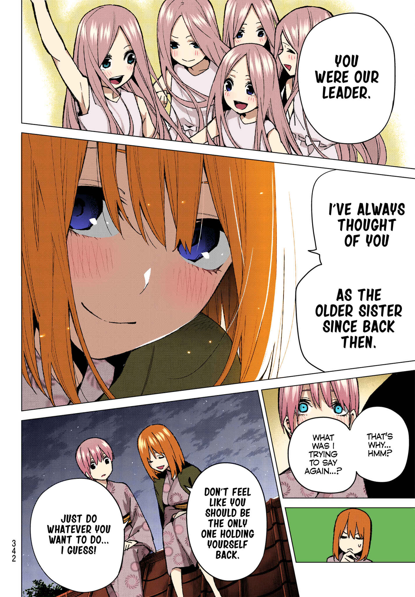 Page 10 Chapter 66 5Toubun no Hanayome (Fan Colored)