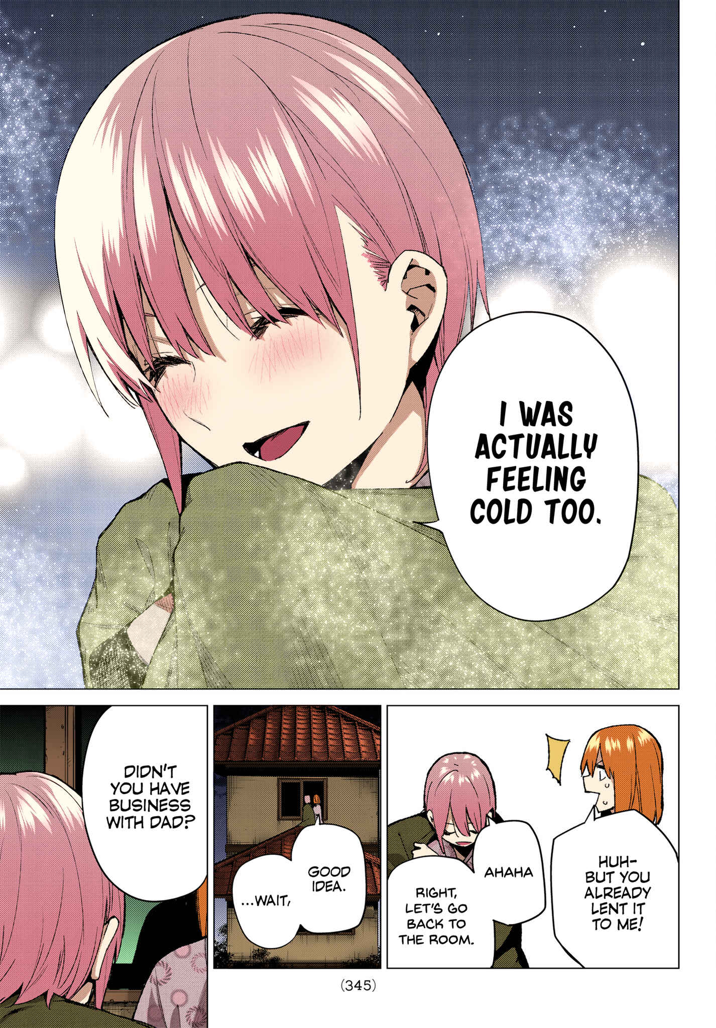 Page 13 Chapter 66 5Toubun no Hanayome (Fan Colored)