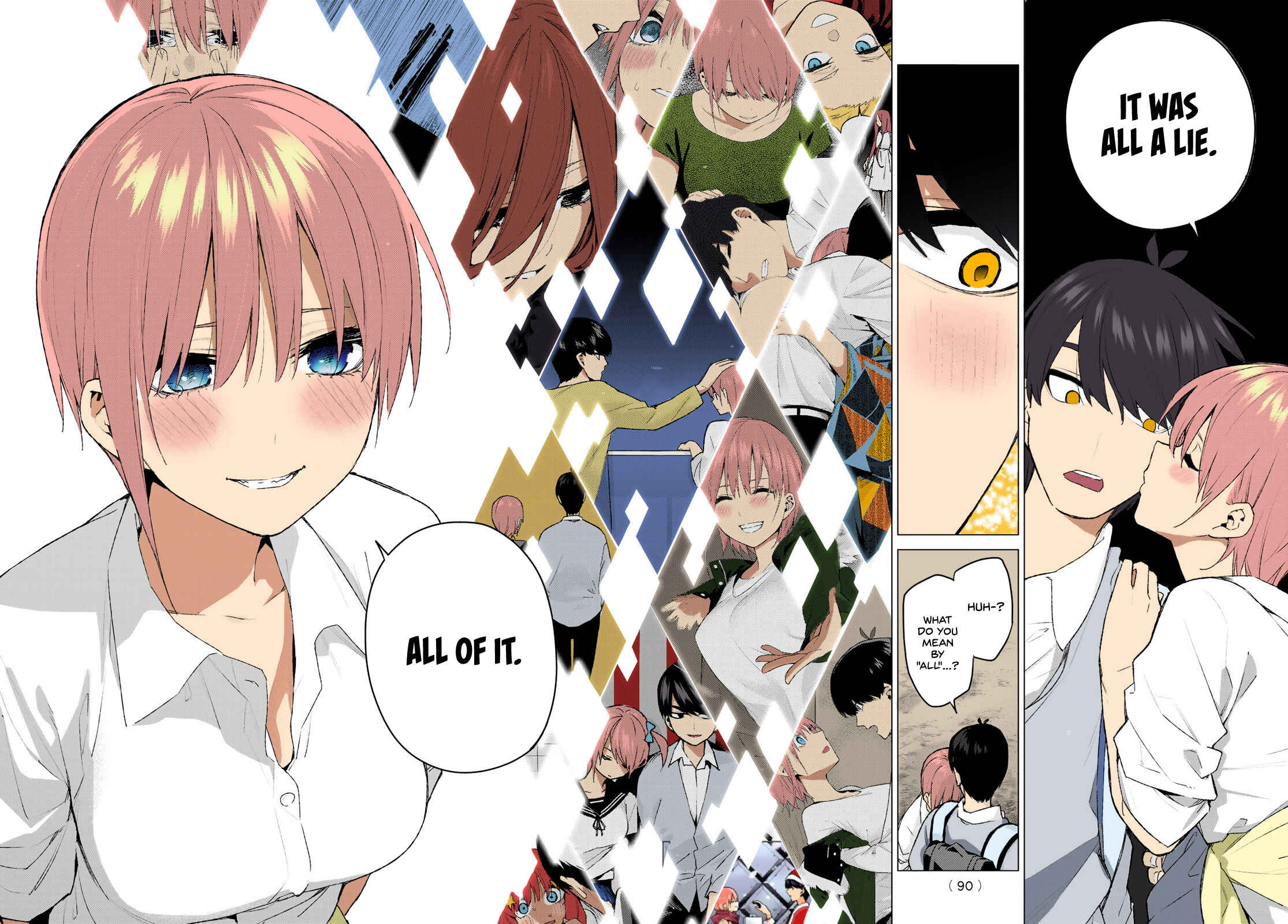 Page 10 Chapter 86 5Toubun no Hanayome (Fan Colored)