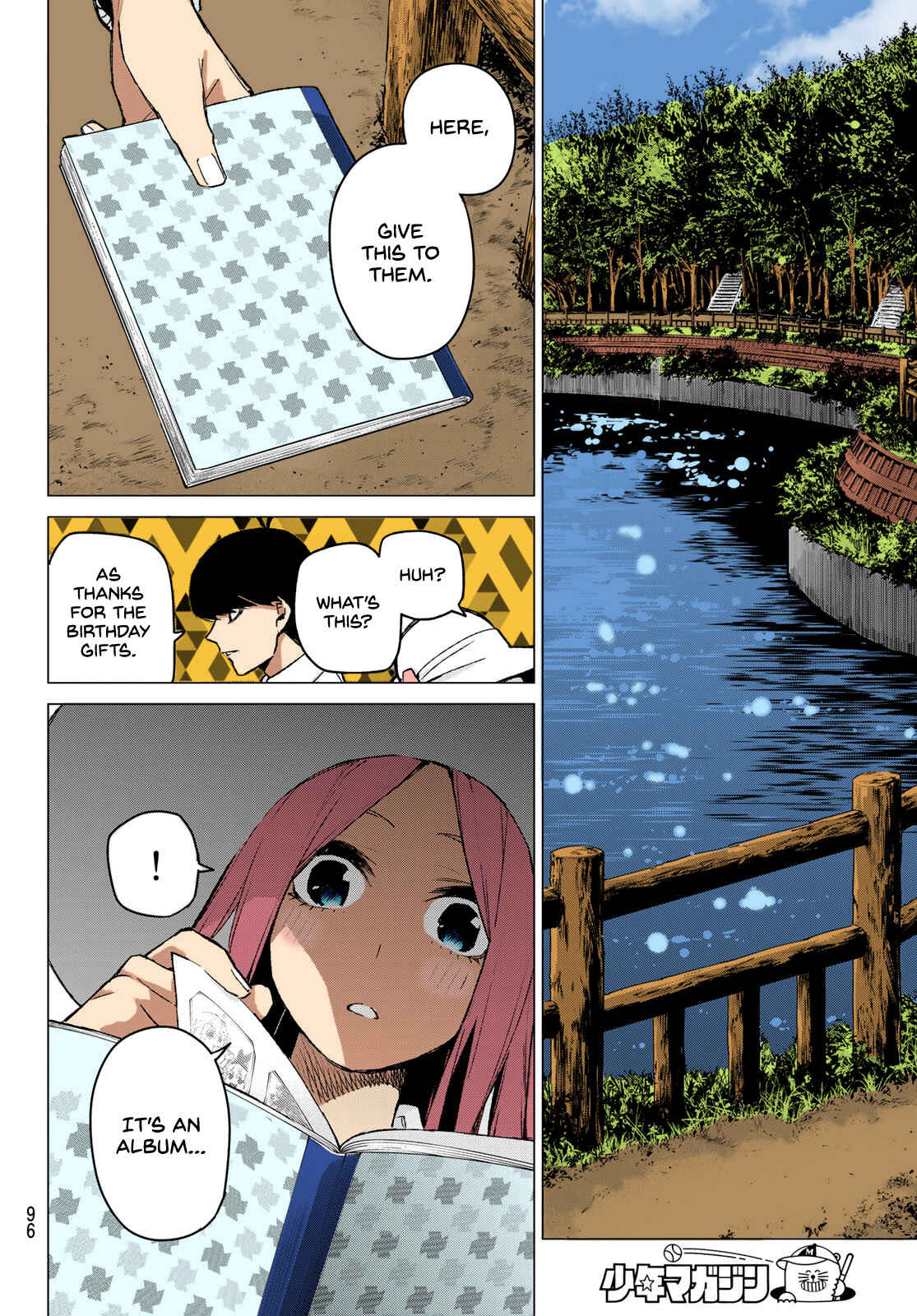 Page 14 Chapter 86 5Toubun no Hanayome (Fan Colored)