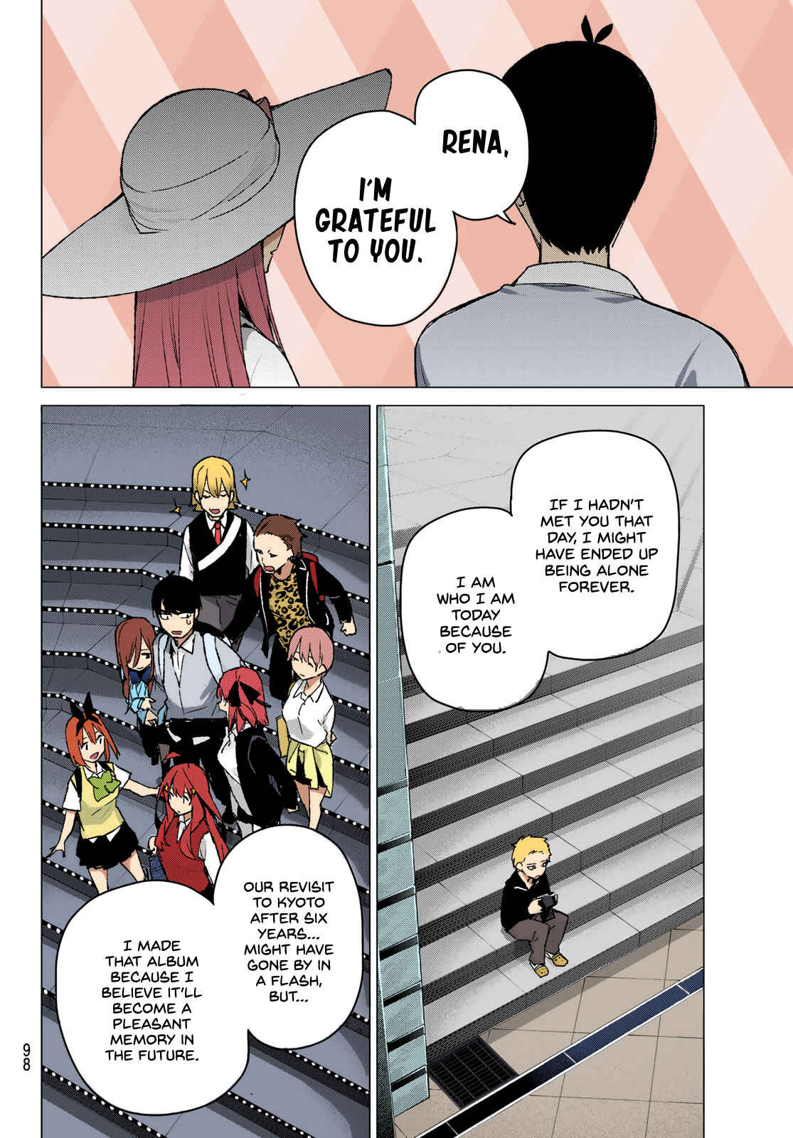 Page 16 Chapter 86 5Toubun no Hanayome (Fan Colored)