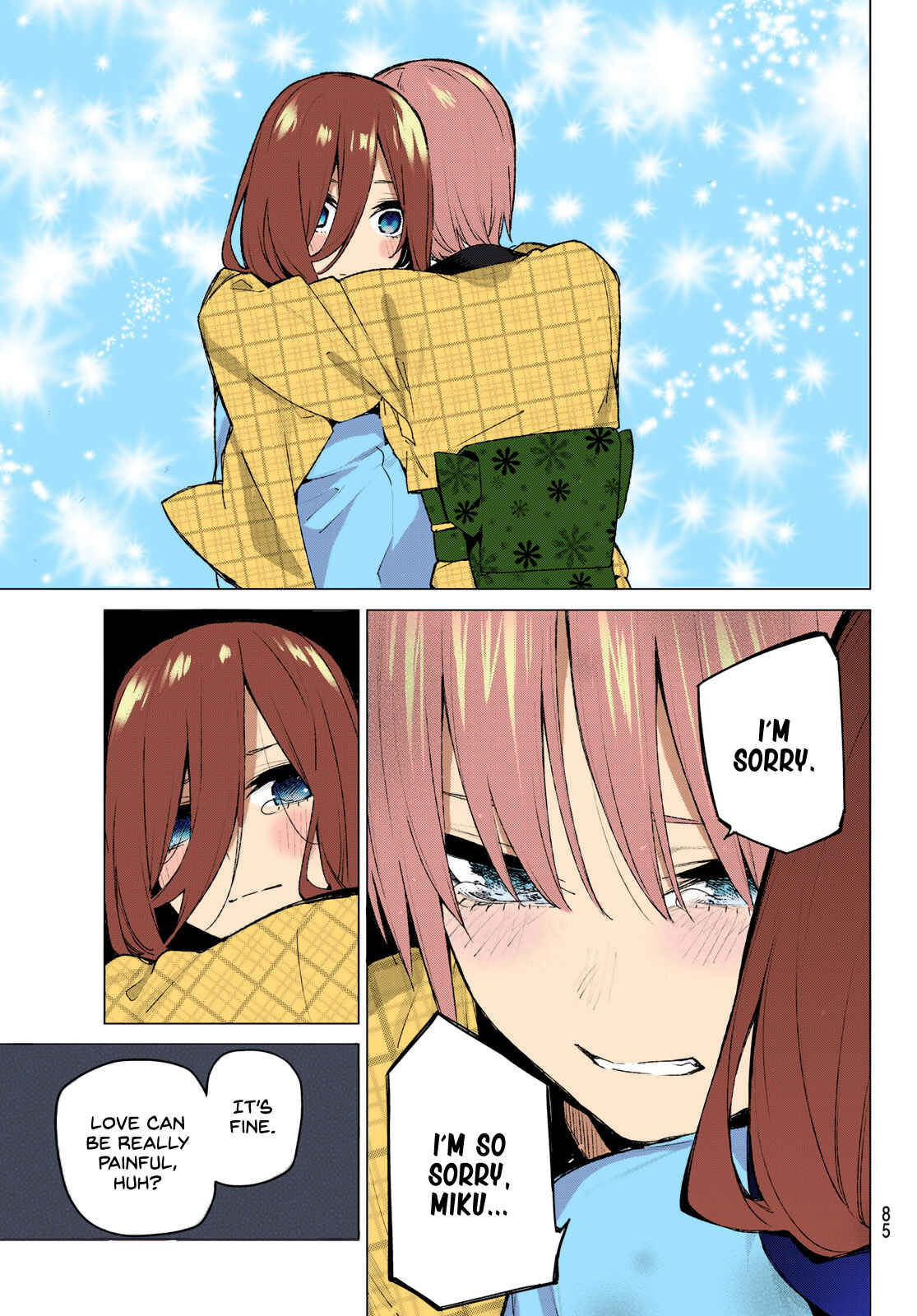 Page 5 Chapter 86 5Toubun no Hanayome (Fan Colored)